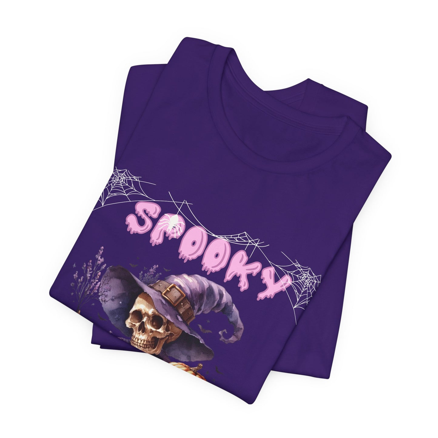 Spooky Skeleton Halloween Tee, Unisex Halloween Shirt, Trick or Treat Apparel, Fall Festivity Clothing, October Celebration Top