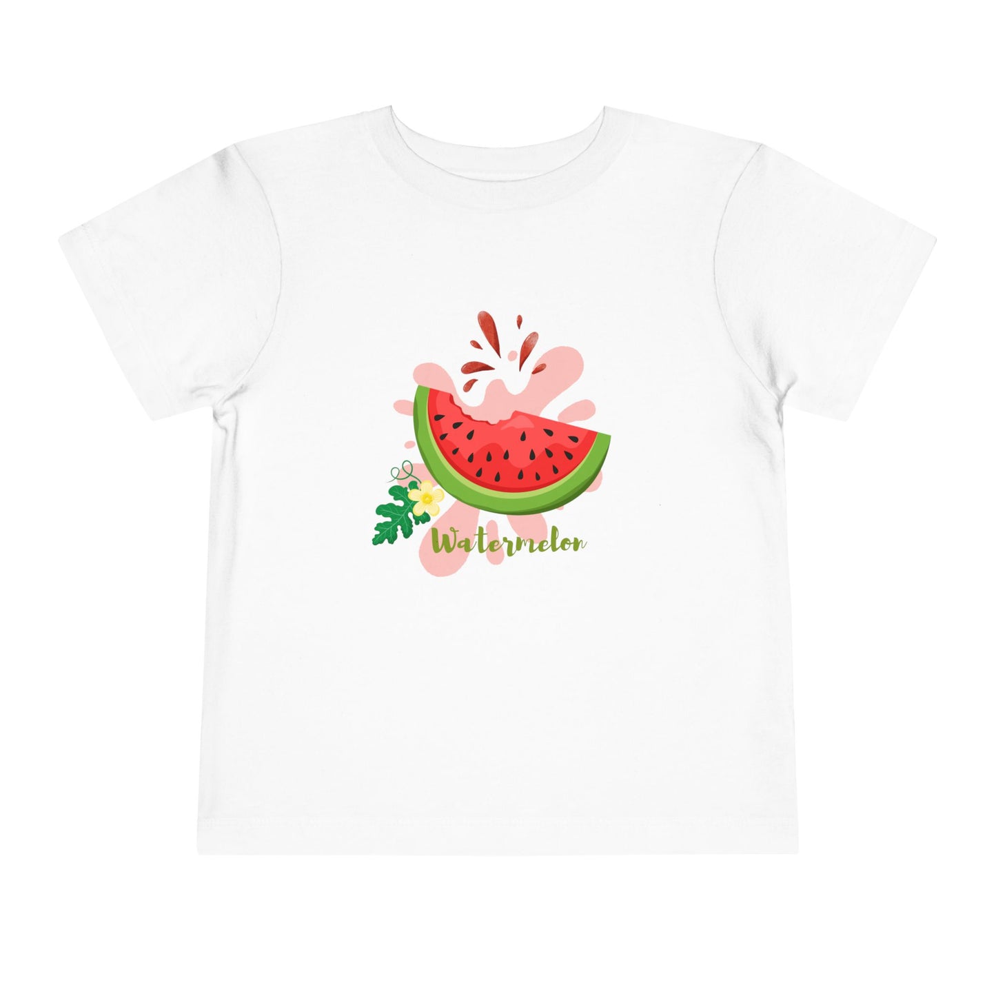 Watermelon Splash Toddler Tee, Summer Shirt, Kids T-Shirt, Cute Toddler Outfit, Fun Playwear, Birthday Gift