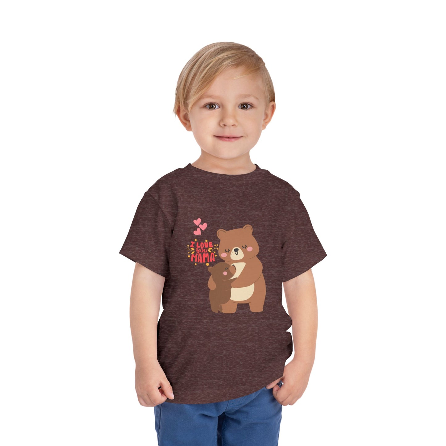Bear Hug Toddler Tee - Cute, Soft, Comfortable, Perfect for Gifts, Playdates, Family Events, and Summer Celebrations