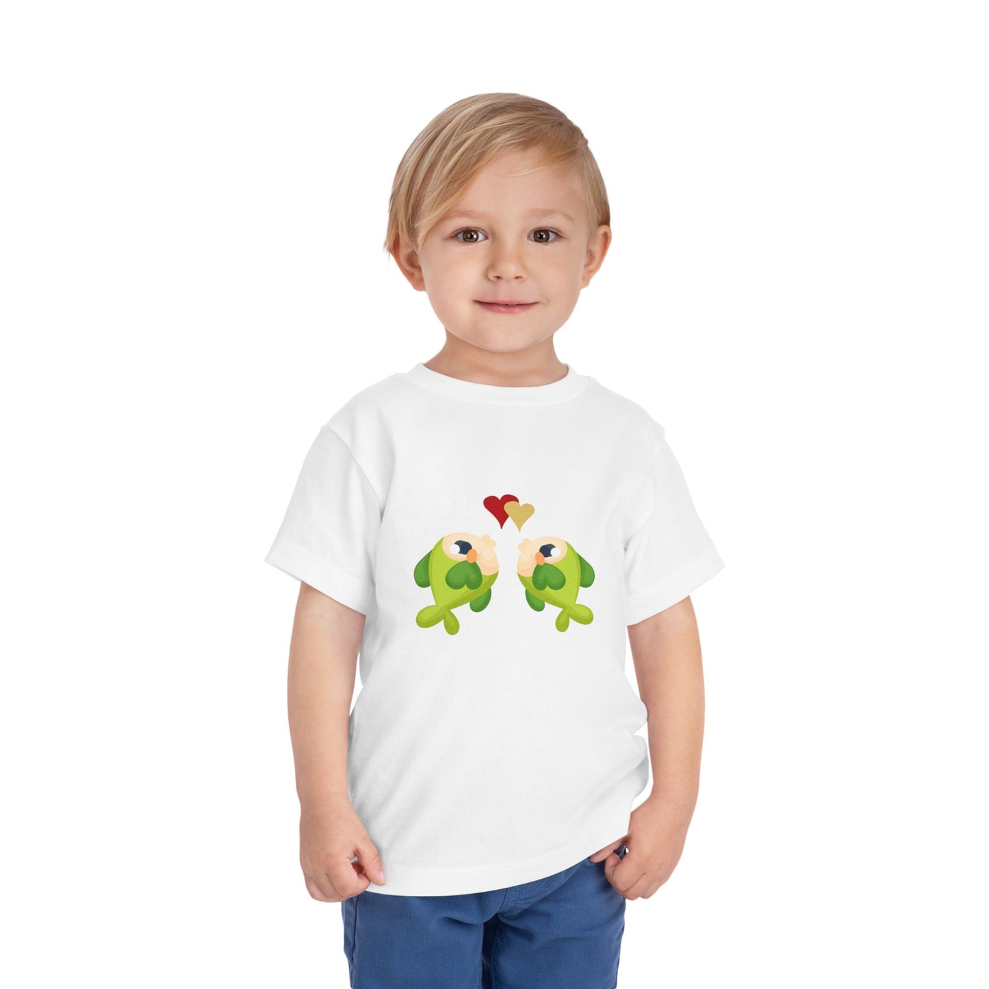 Adorable Toddler Tee with Cute Frog Design, Children's T-Shirt, Birthday Gift, Kids Summer Wear, Playful Shirt