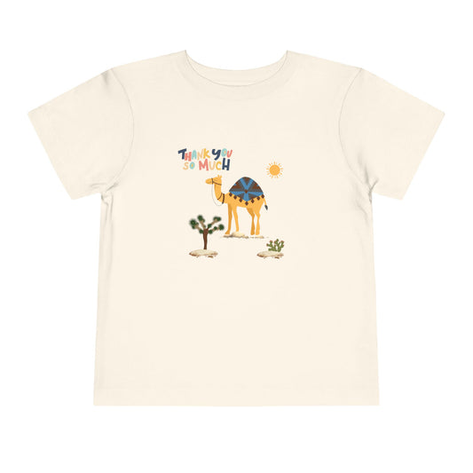 Thank You So Much Toddler Tee, Cute Kids T-Shirt, Birthday Gift, Summer Outfit, Toddler Apparel, Happy Vibes, Animal Tee