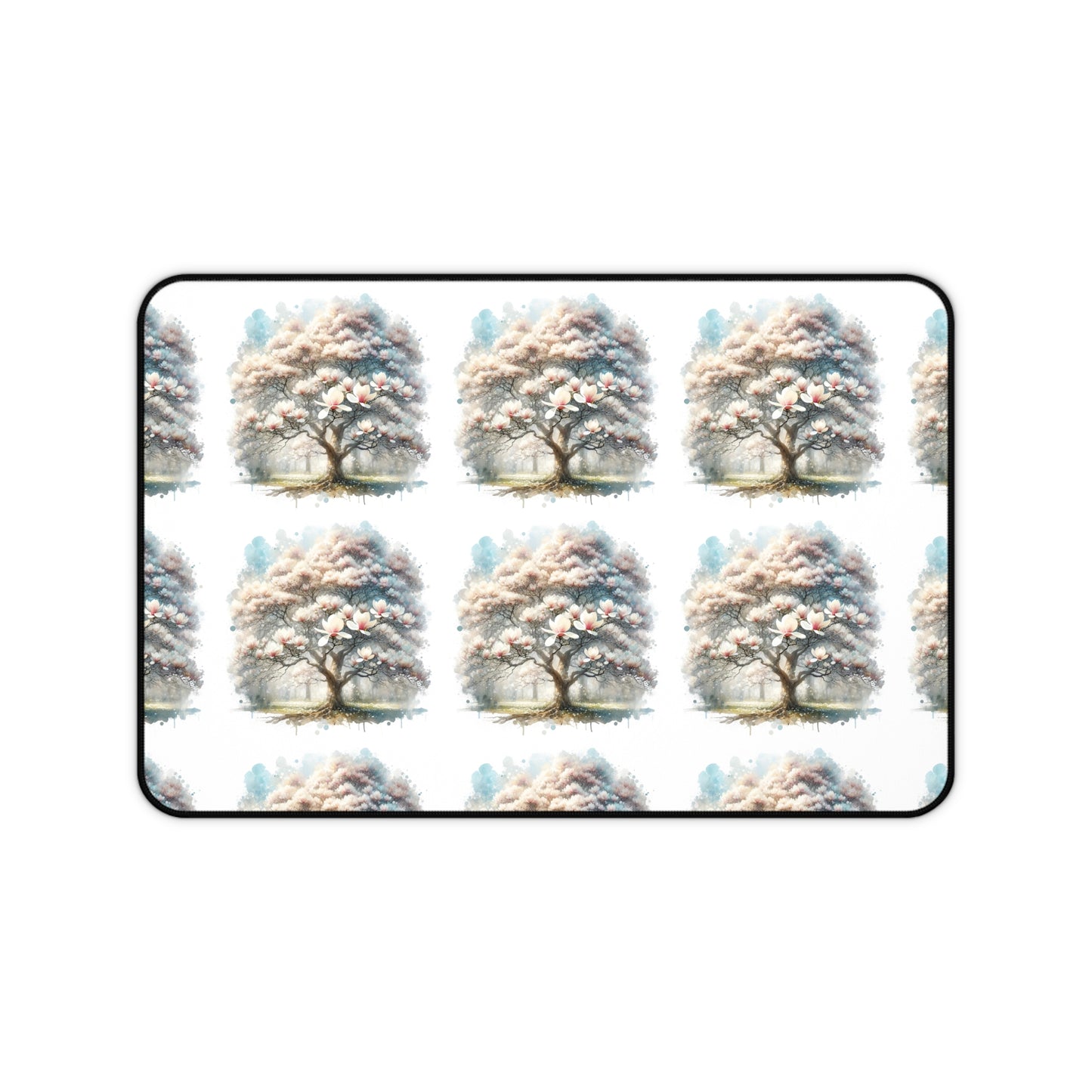 Cherry Blossom Tree Desk Mat — Floral Gaming & Office Mouse Pad