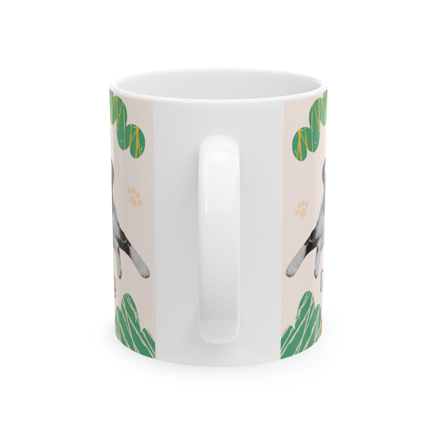 Have a Nice Day Cat Mug — Cute Tuxedo Cat Ceramic Coffee Cup (11oz & 15oz)