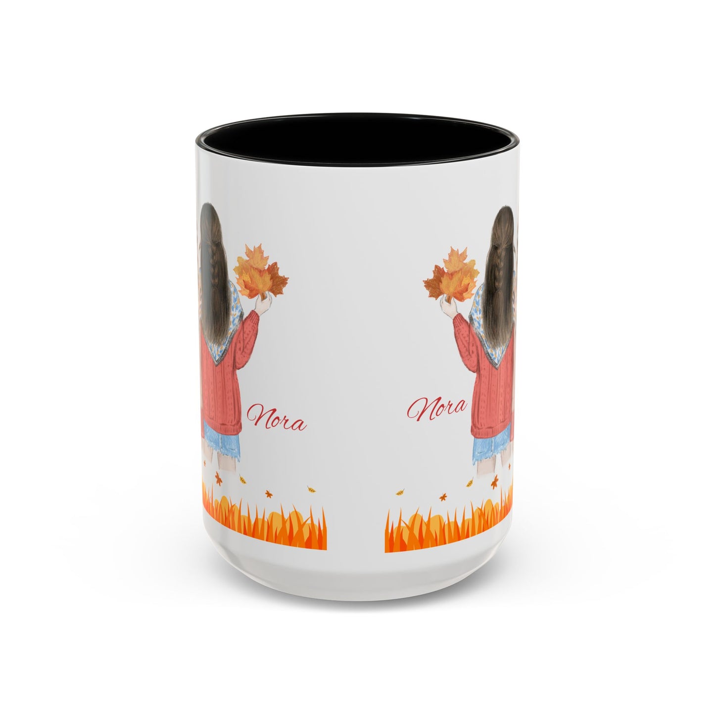Autumn Friendship Coffee Mug with Personalized Names
