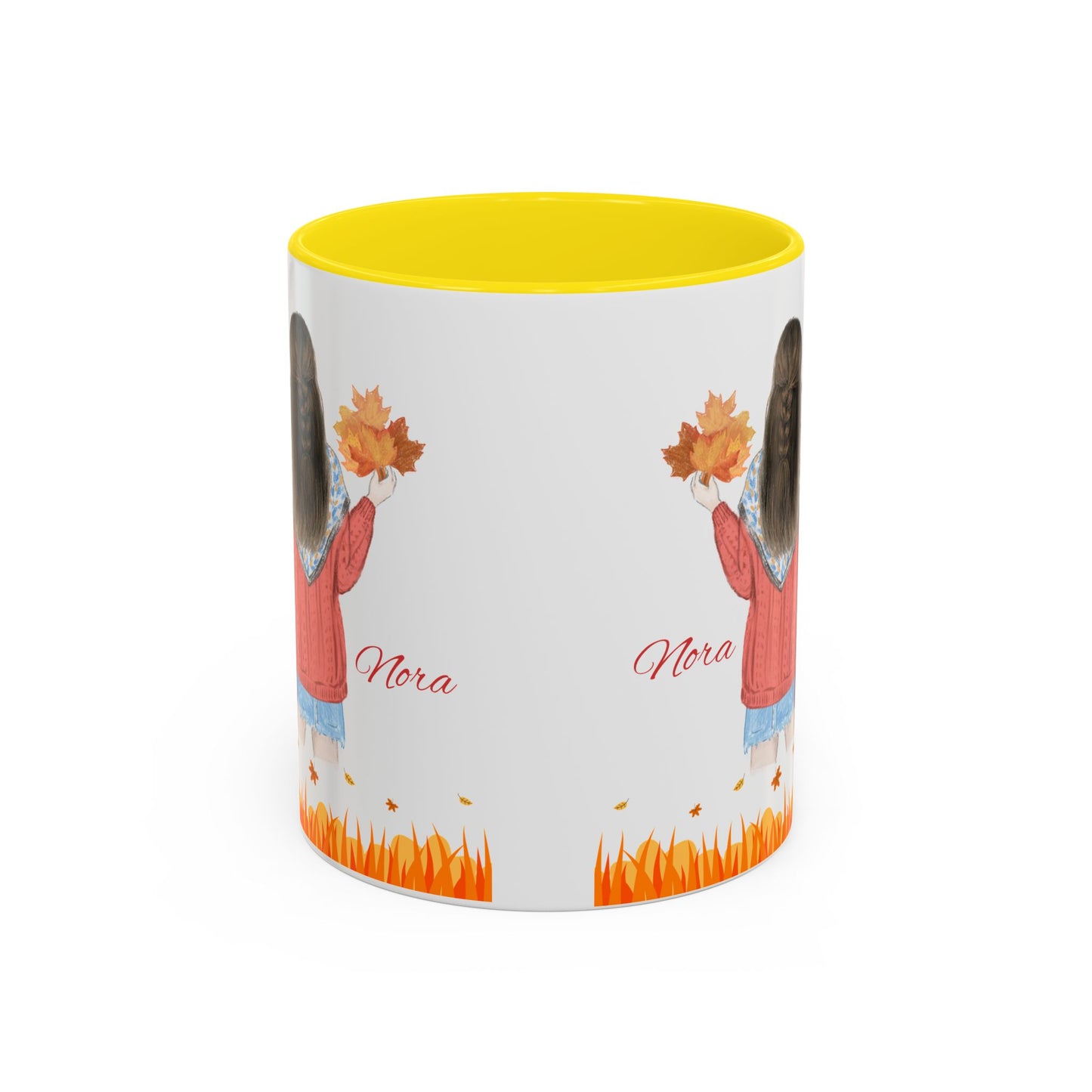 Autumn Friendship Coffee Mug with Personalized Names