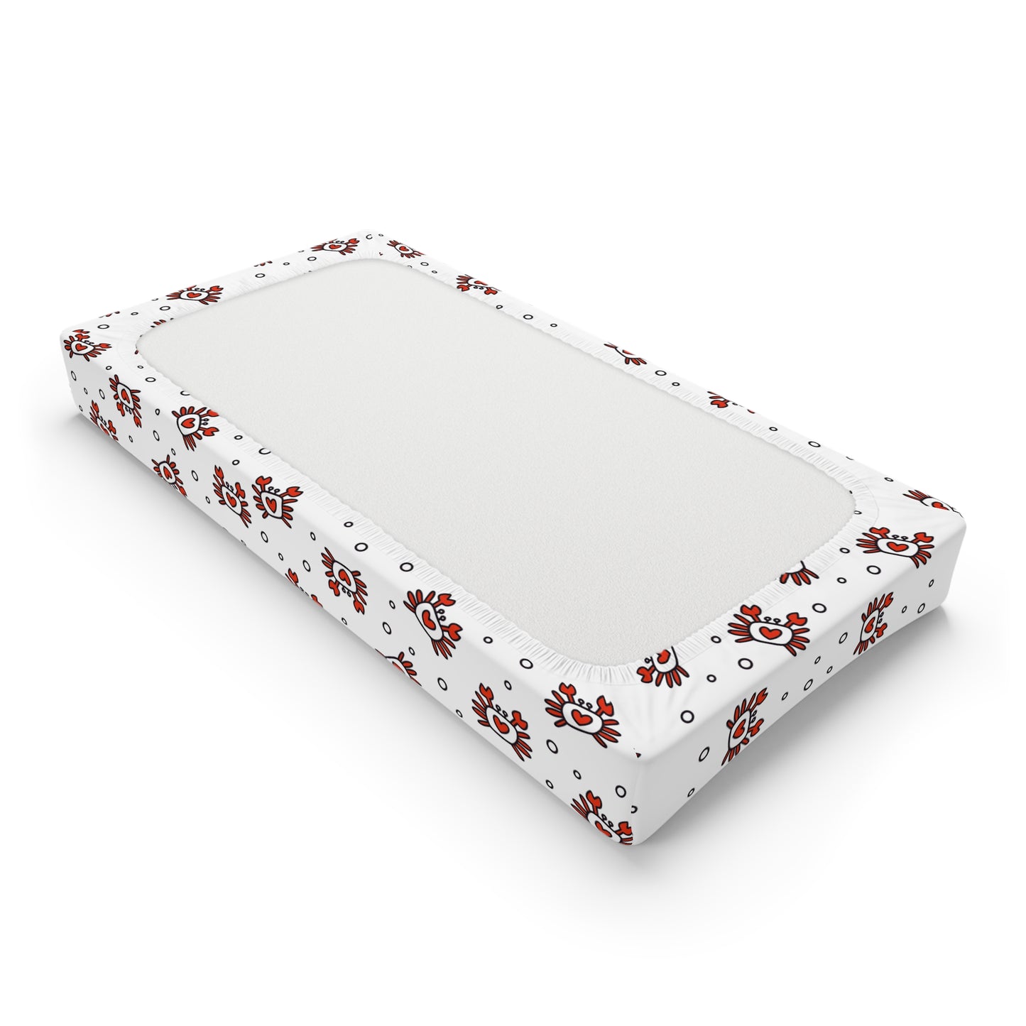 Floral Merry Baby Changing Pad Cover