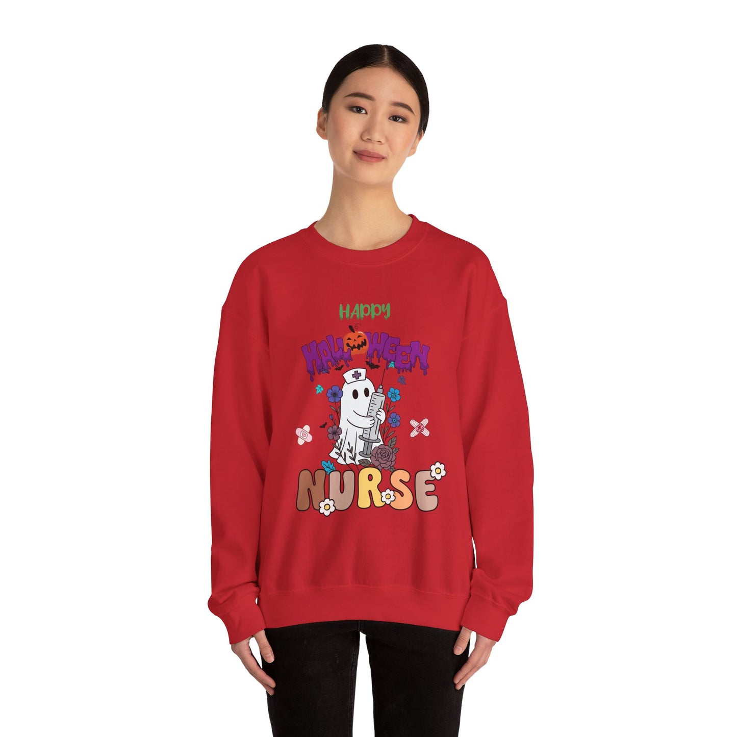 Happy Halloween Nurse Sweatshirt, Unisex Crewneck Sweatshirt for Nurses, Cozy Halloween Apparel, Fall Celebration Clothing, Perfect [...]
