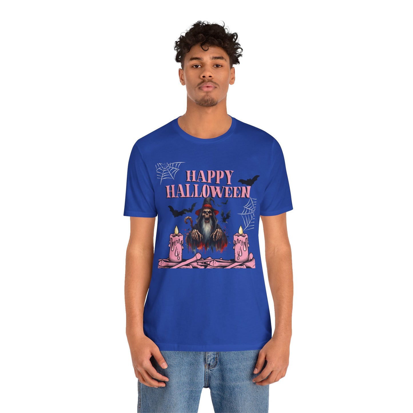 Happy Halloween Unisex T-Shirt | Spooky Seasonal Tee, Halloween Apparel, Ghostly Gifts, Casual Wear, October Celebration Shirt