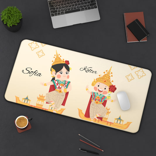 Personalized Desk Mat with Custom Name for Aesthetic Workspaces, Cute Office Decor, Creative Gift, Desk Accessories, Home Office [...]