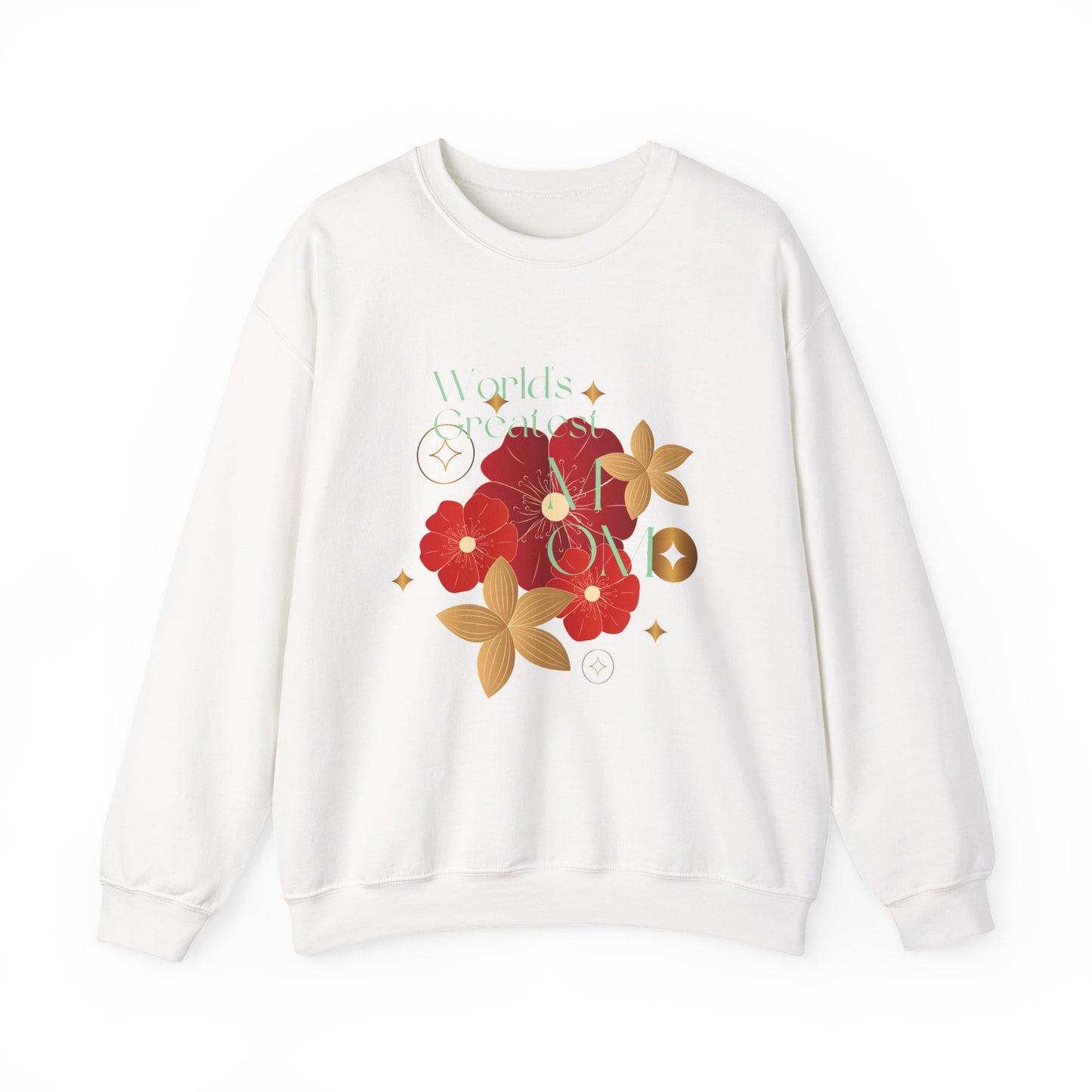 Floral Art Sweatshirt - Cozy Unisex Crewneck for All Occasions, Perfect Gift for Nature Lovers, Spring Vibes, Floral Aesthetic, [...]