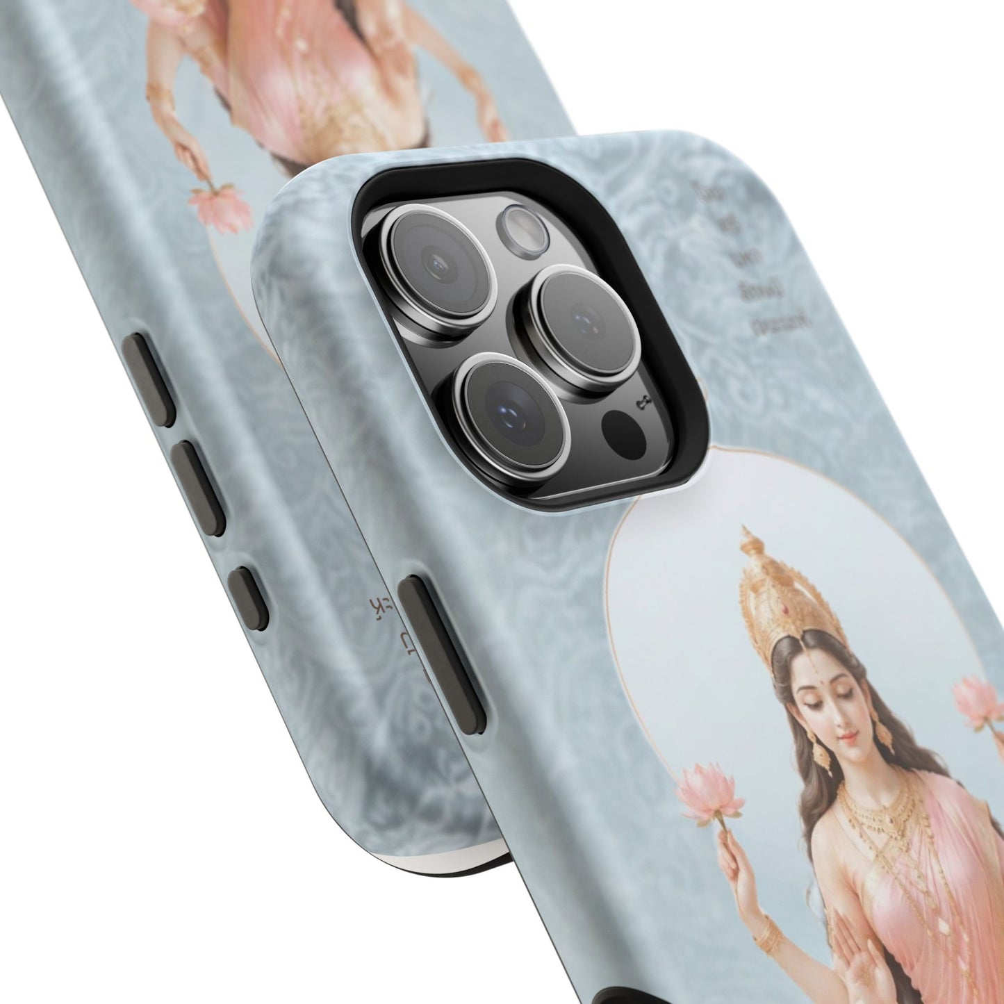 Lakshmi Goddess Phone Case — Magnetic Impact-Resistant Spiritual Protection