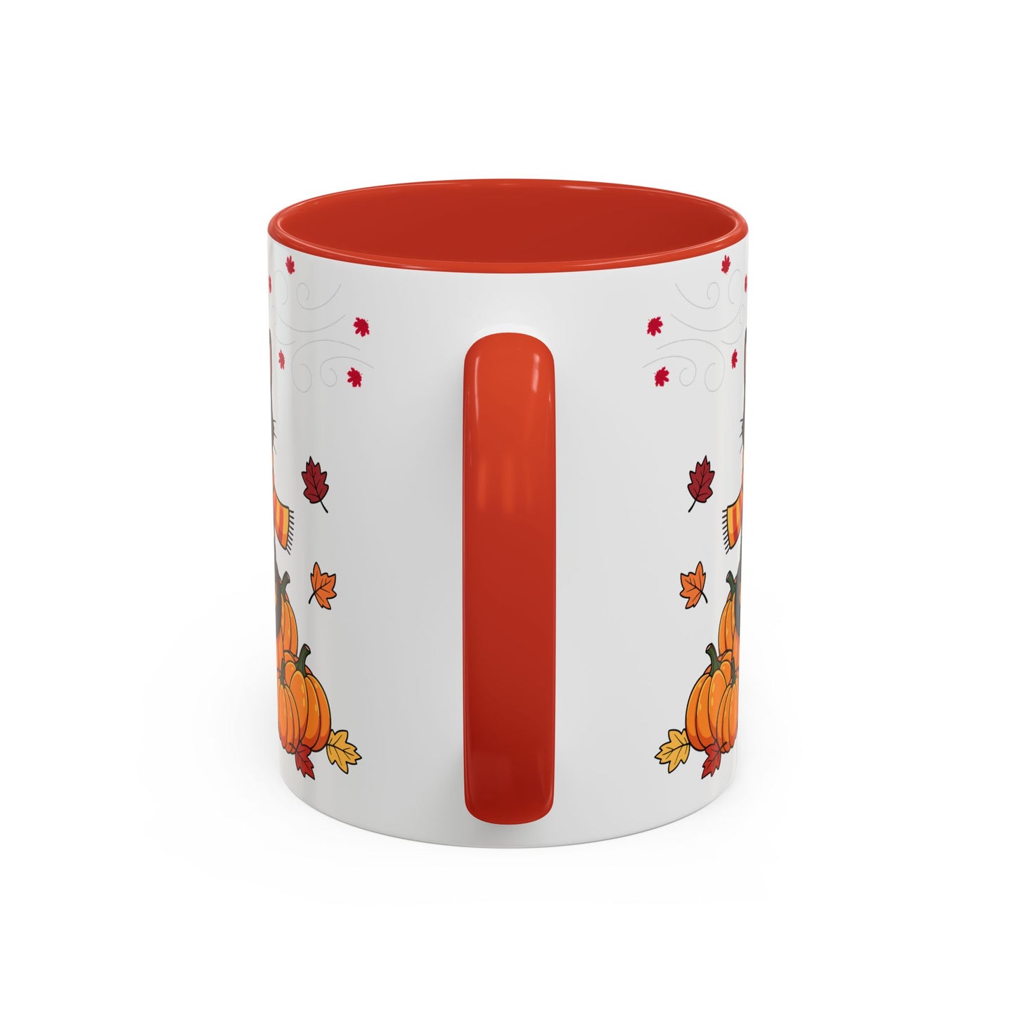 Adorable Pumpkin Cat Coffee Mug