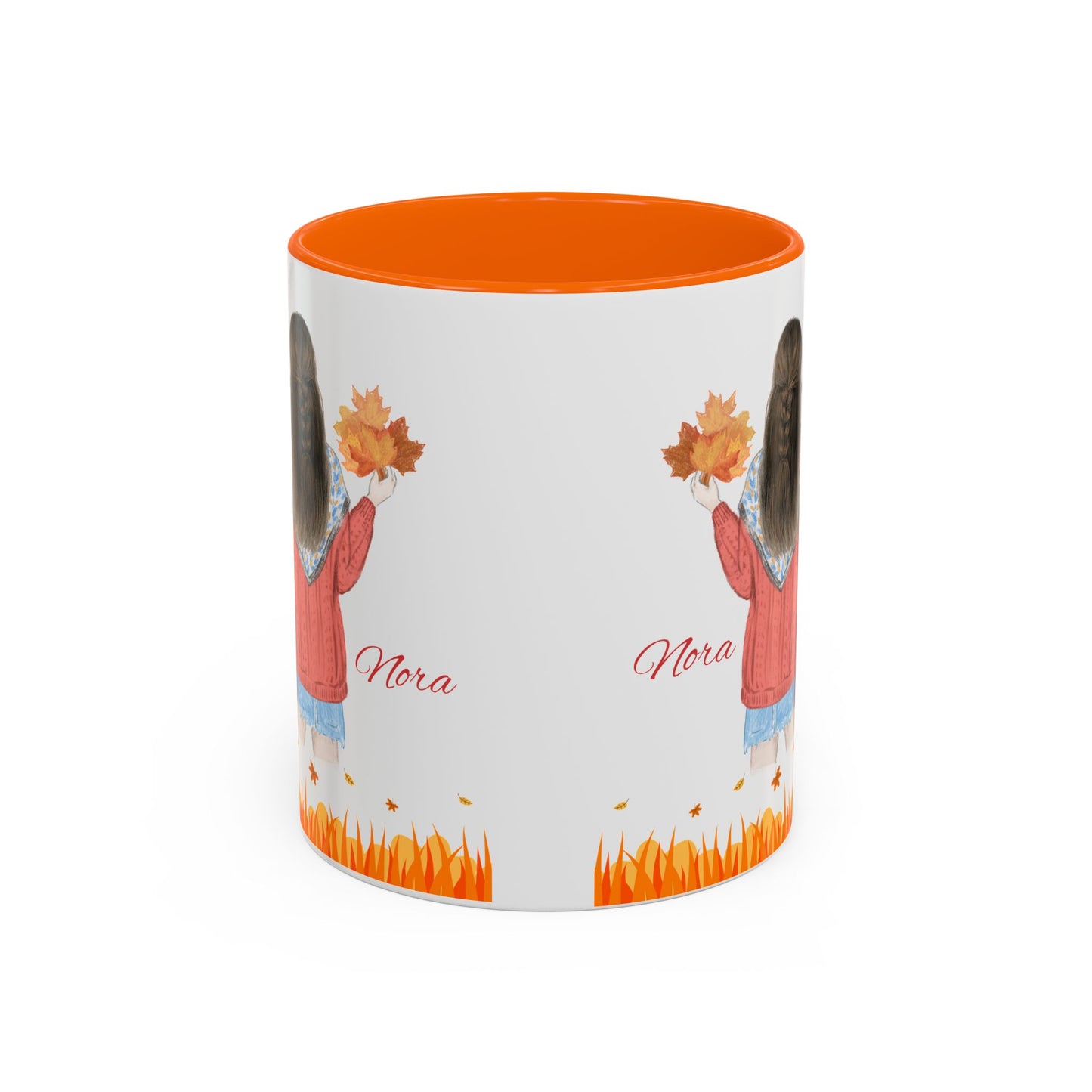 Autumn Friendship Coffee Mug with Personalized Names