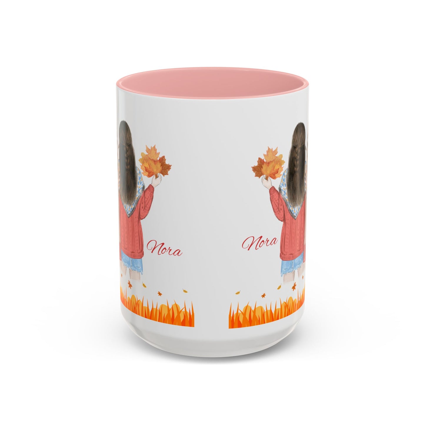 Autumn Friendship Coffee Mug with Personalized Names