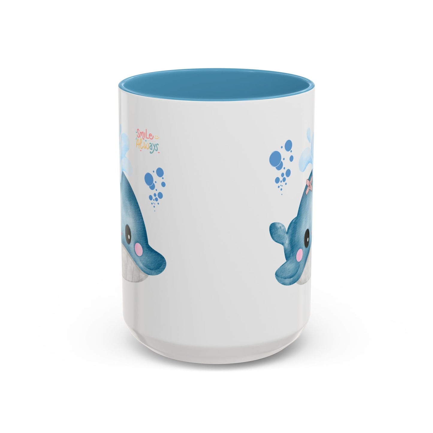 Whale with a bandage and bubble Coffee Mug