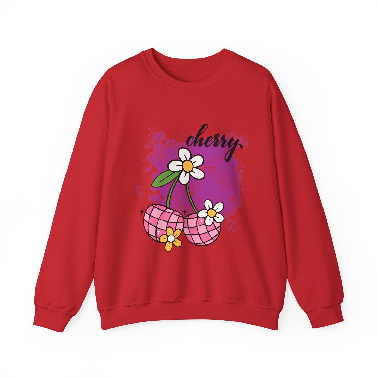 Cherry Blossom Unisex Sweatshirt, Cute Fall Fashion, Cozy Casual Wear, Gift Idea for Friends, Trendy Street Style