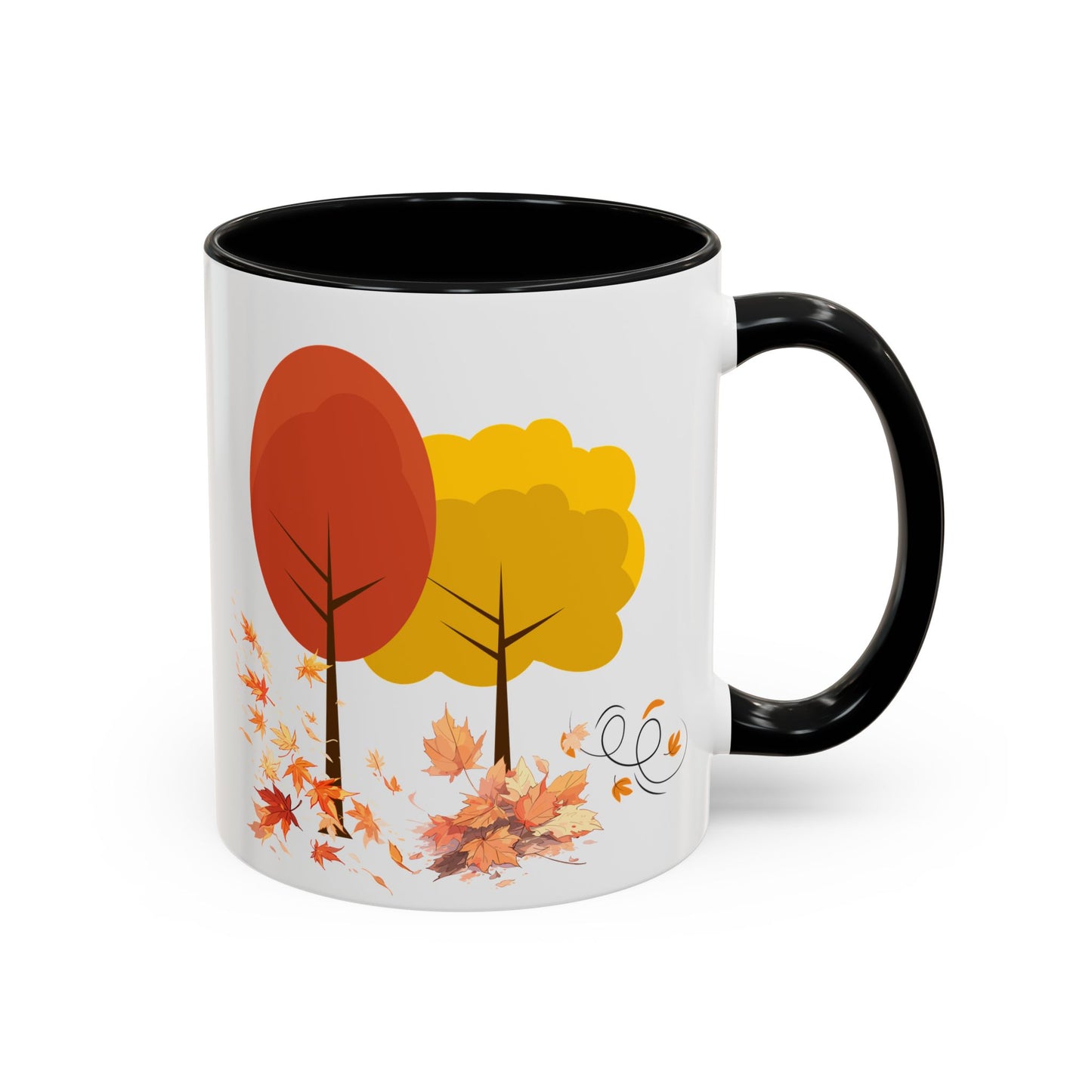 Autumn Leaves Coffee Mug - Cozy Seasonal Drinkware