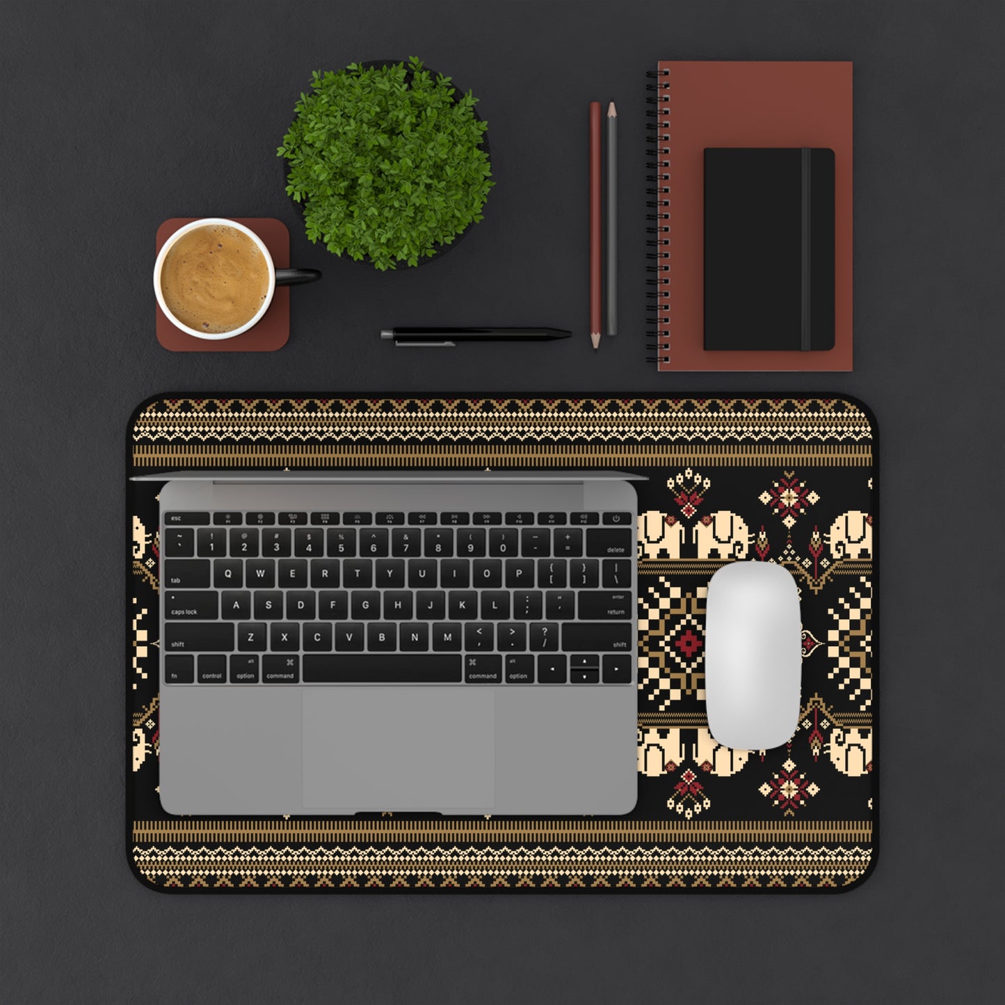 Stylish Dad Desk Mat with Elegant Pattern