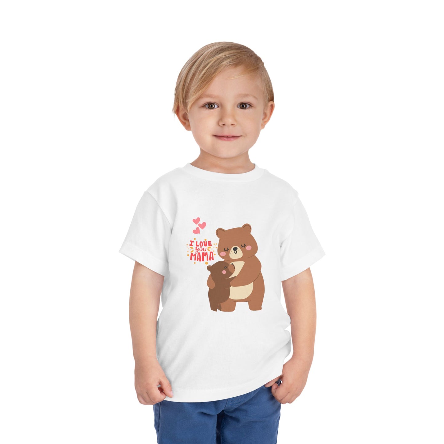 Bear Hug Toddler Tee - Cute, Soft, Comfortable, Perfect for Gifts, Playdates, Family Events, and Summer Celebrations