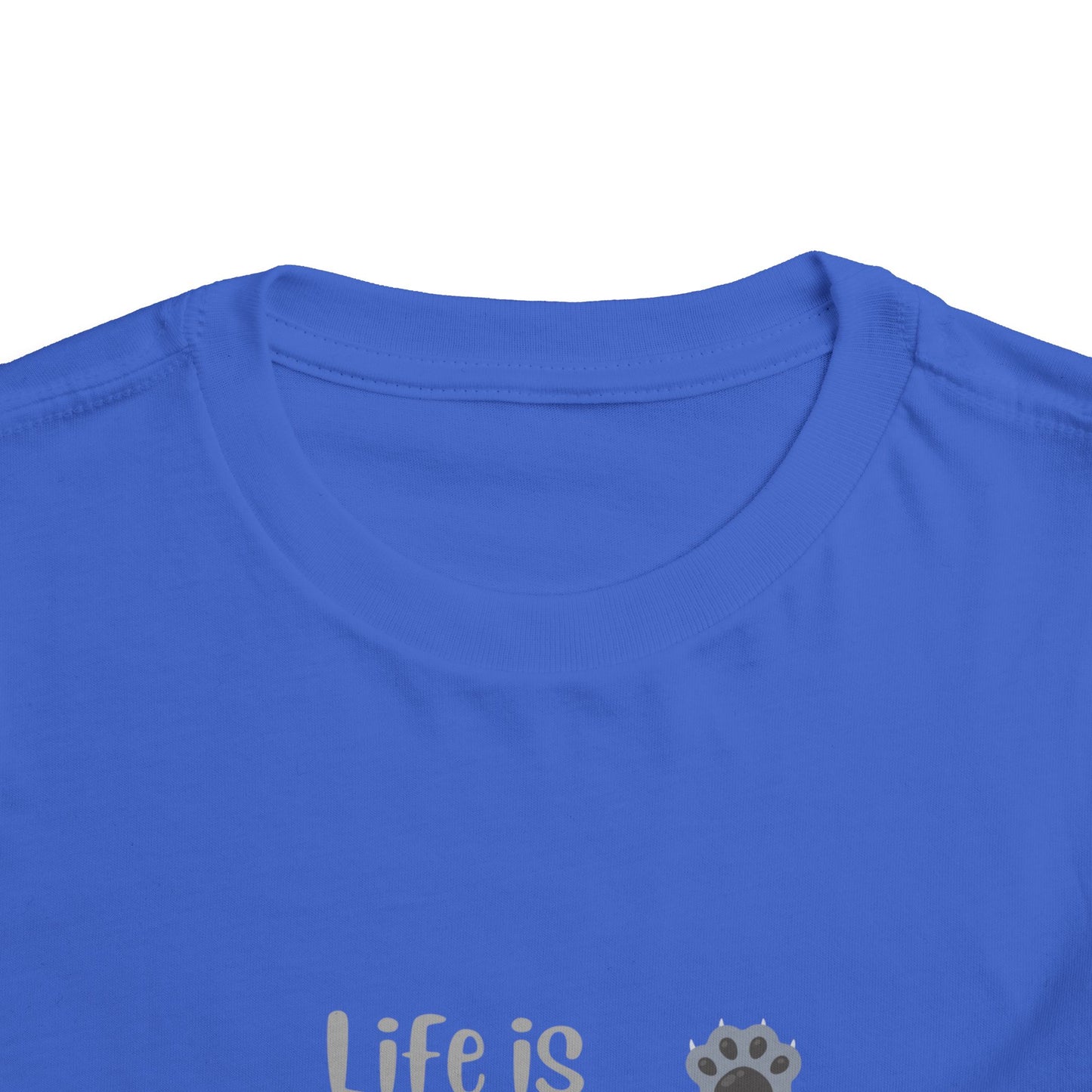 Toddler Cat-Themed Tee - 'Life is Better with a Cat', Kids T-Shirt, Animal Lover Gift, Cute Toddler Outfit, Cat Enthusiast Apparel, [...]