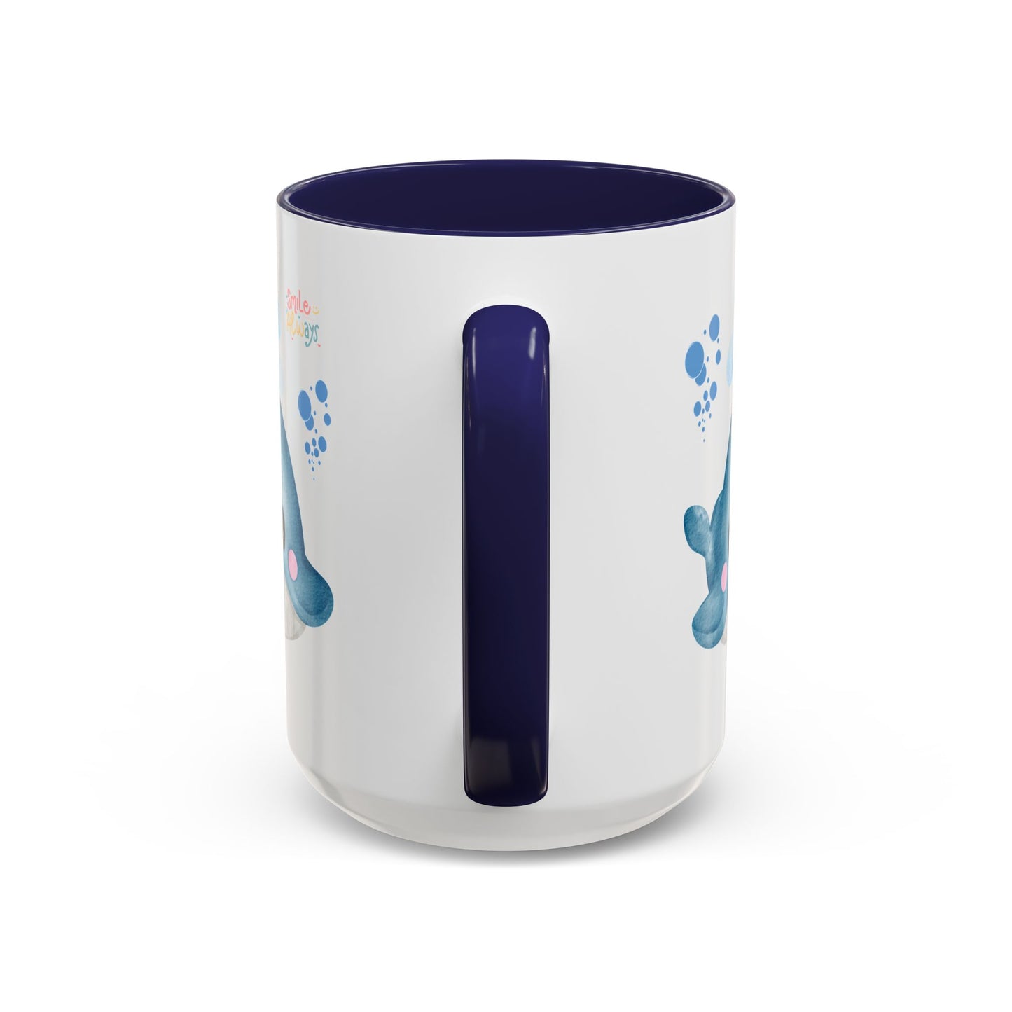 Whale with a bandage and bubble Coffee Mug
