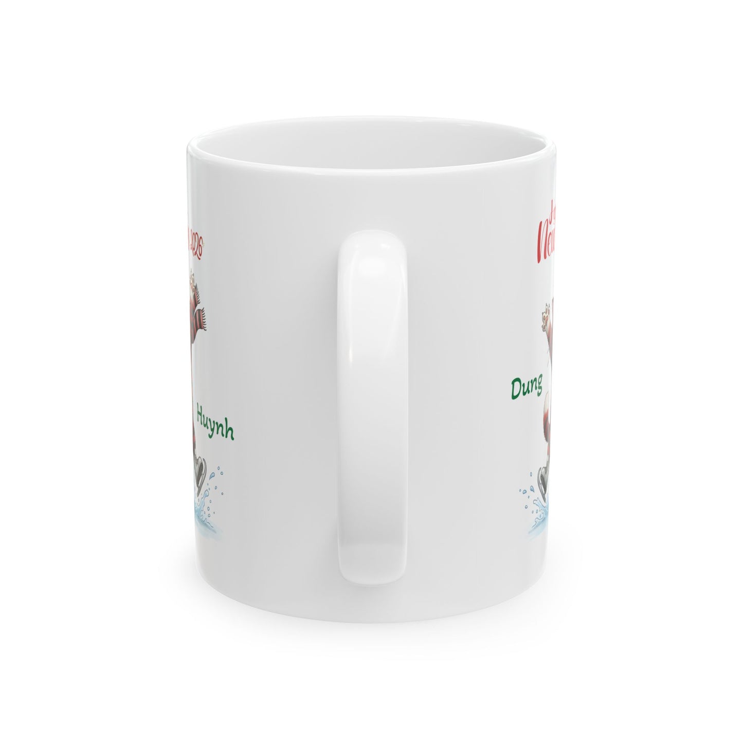 Personalized Water Polo Player Ceramic Mug — Custom Name Team Sports Coffee Cup (11oz, 15oz)