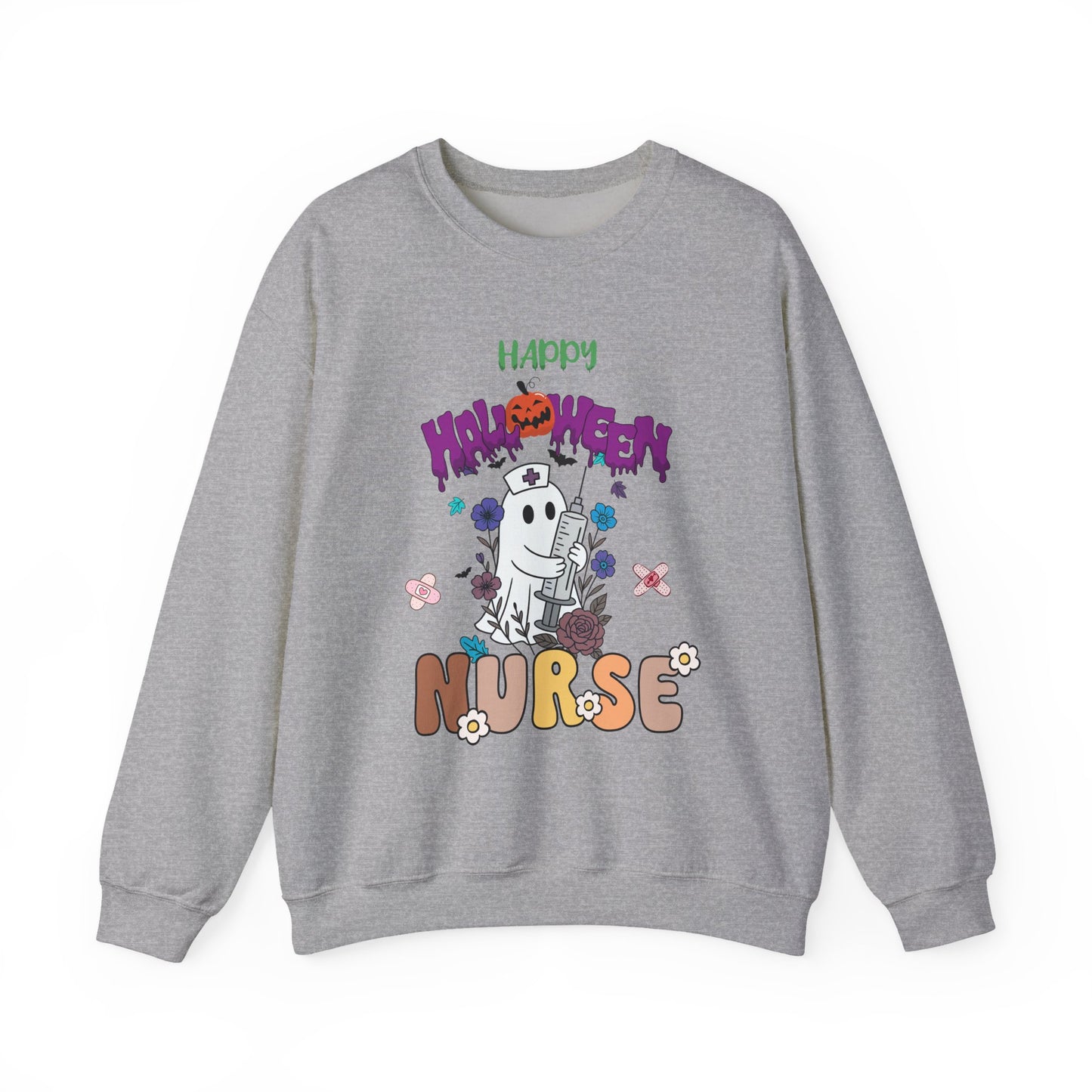 Happy Halloween Nurse Sweatshirt, Unisex Crewneck Sweatshirt for Nurses, Cozy Halloween Apparel, Fall Celebration Clothing, Perfect [...]