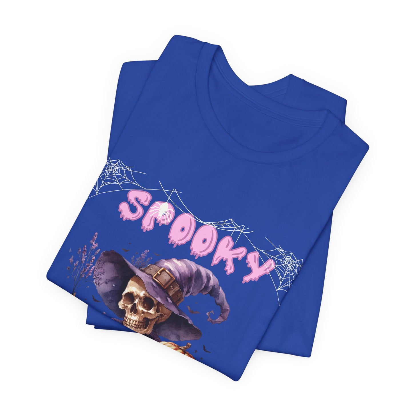 Spooky Skeleton Halloween Tee, Unisex Halloween Shirt, Trick or Treat Apparel, Fall Festivity Clothing, October Celebration Top
