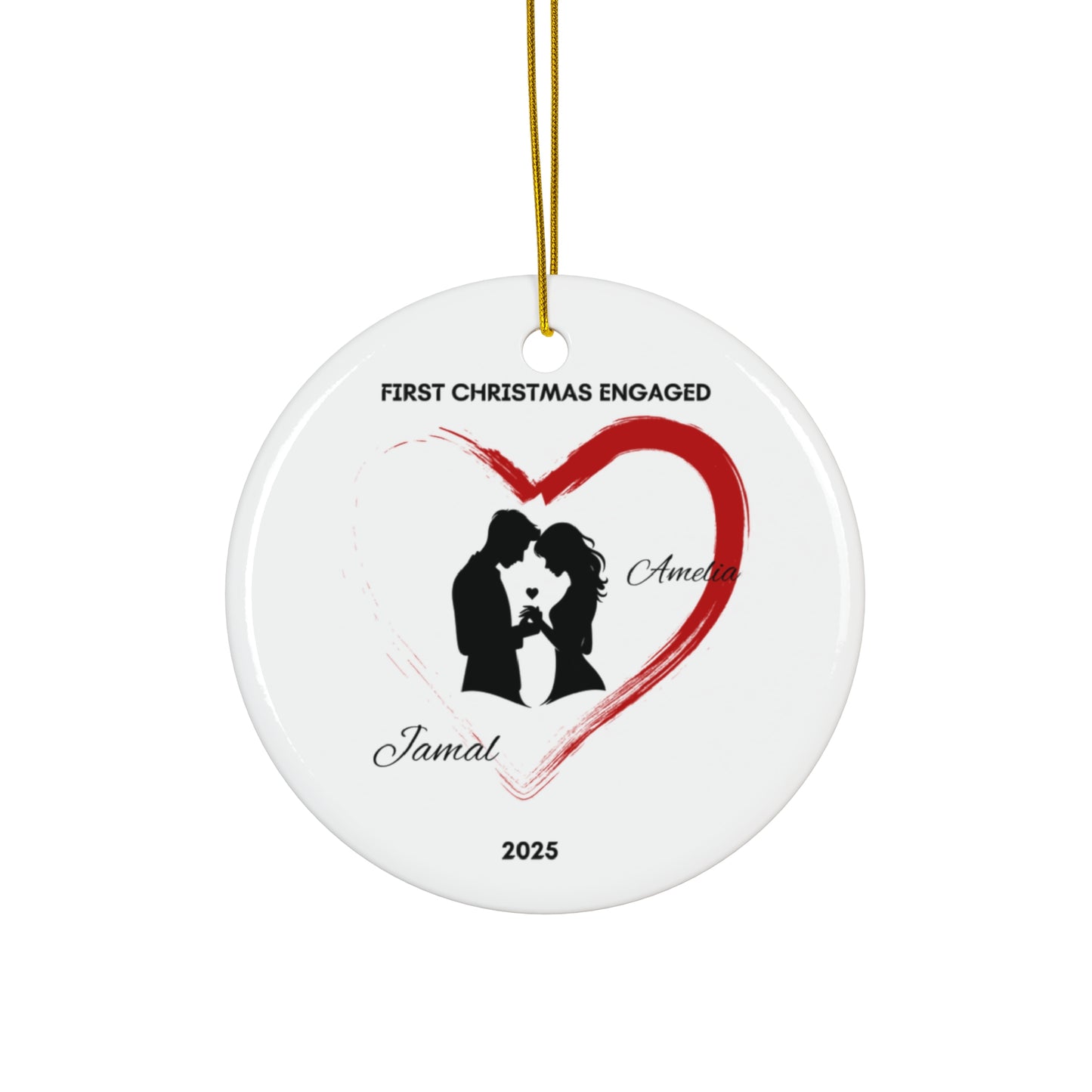 Engagement Ornament
