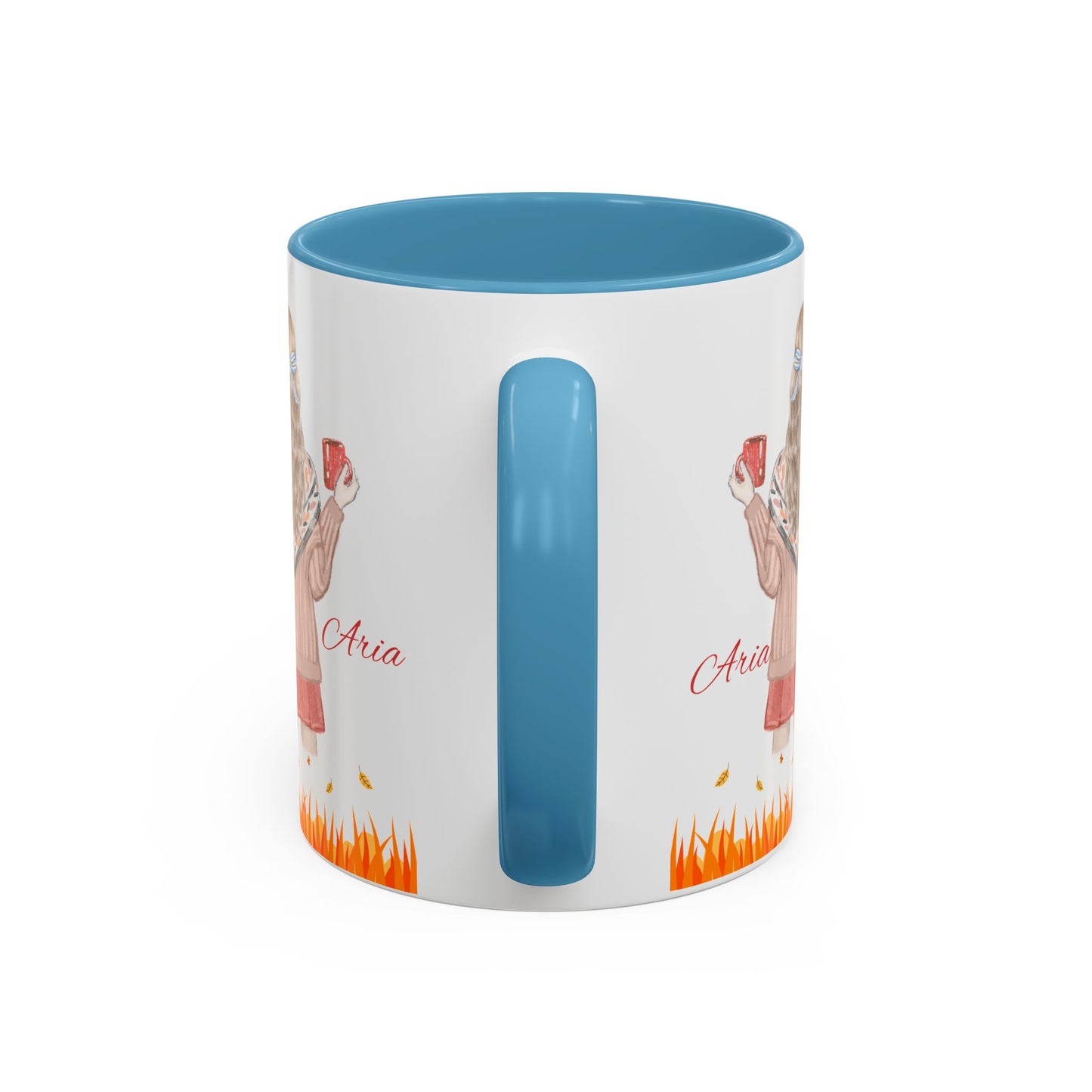 Autumn Friendship Coffee Mug with Personalized Names