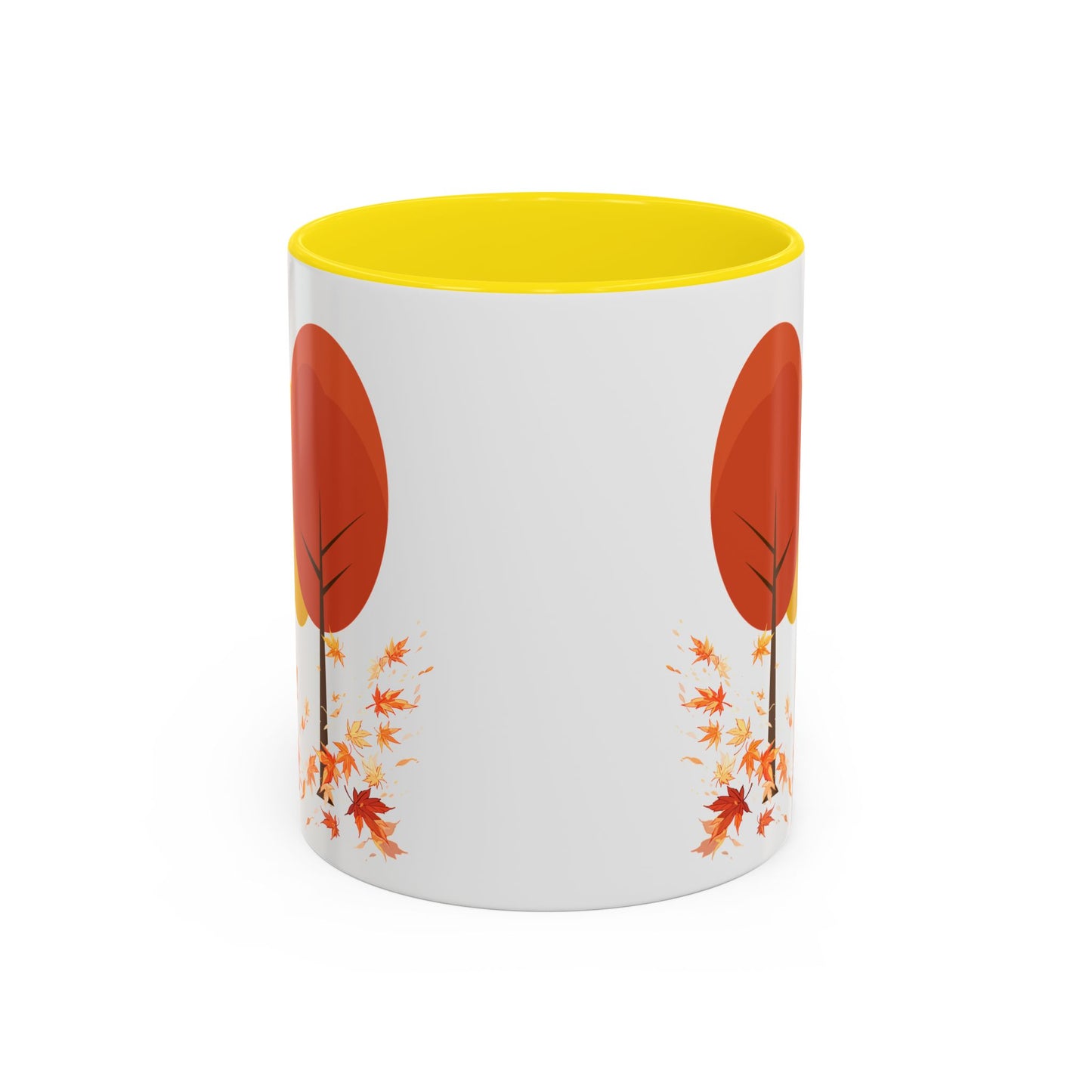 Autumn Leaves Coffee Mug - Cozy Seasonal Drinkware