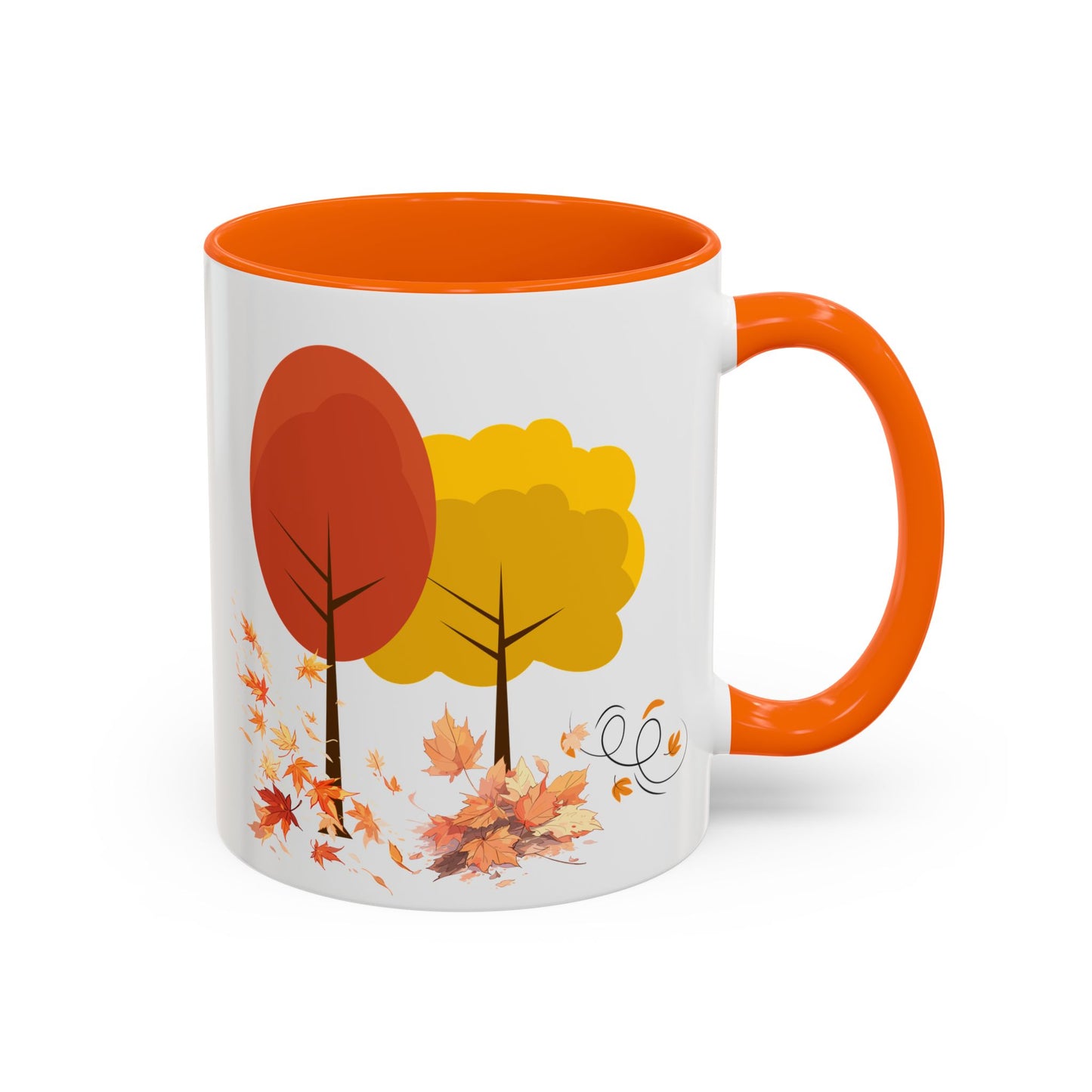 Autumn Leaves Coffee Mug - Cozy Seasonal Drinkware