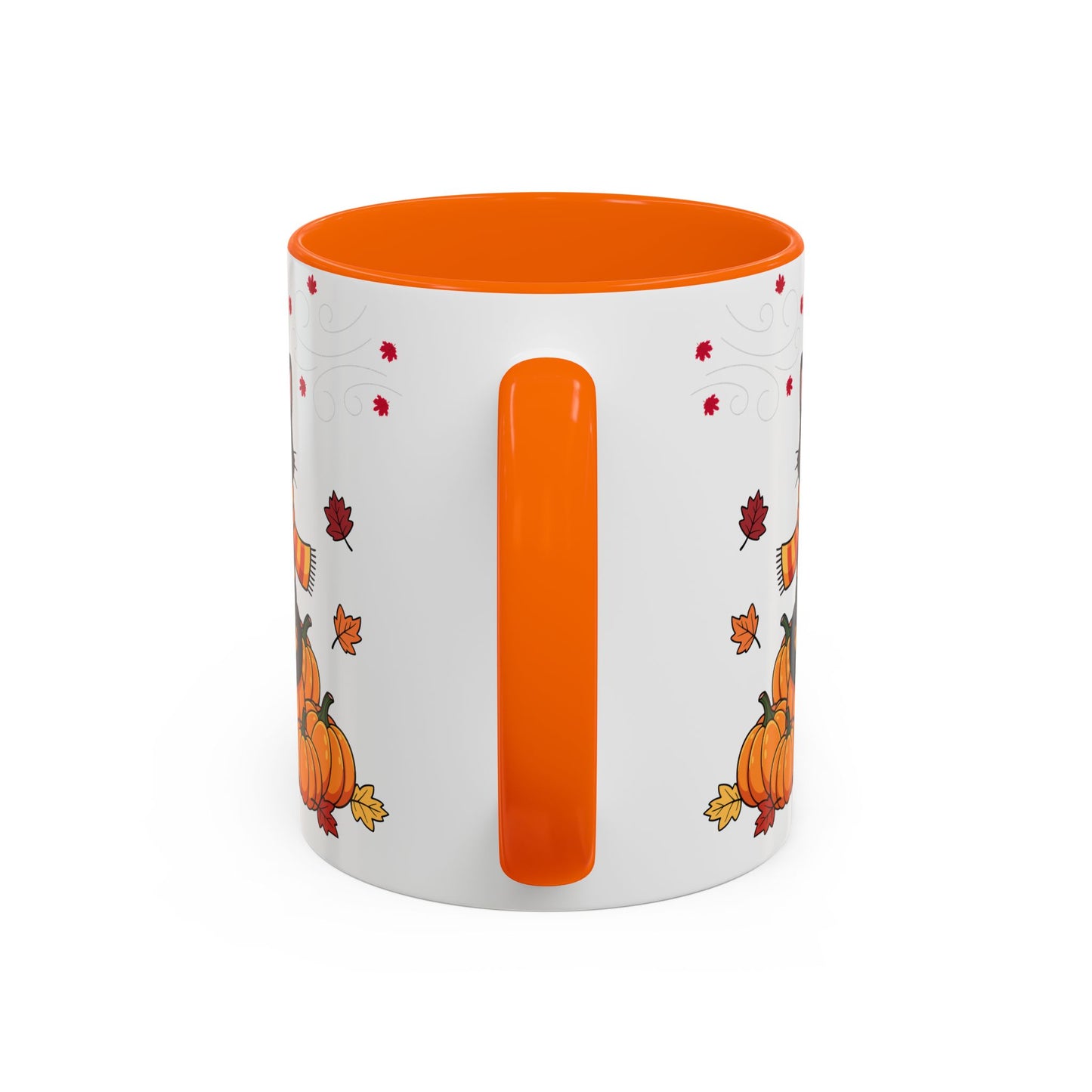 Adorable Pumpkin Cat Coffee Mug