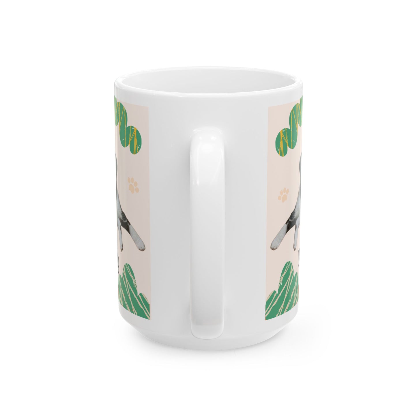 Have a Nice Day Cat Mug — Cute Tuxedo Cat Ceramic Coffee Cup (11oz & 15oz)