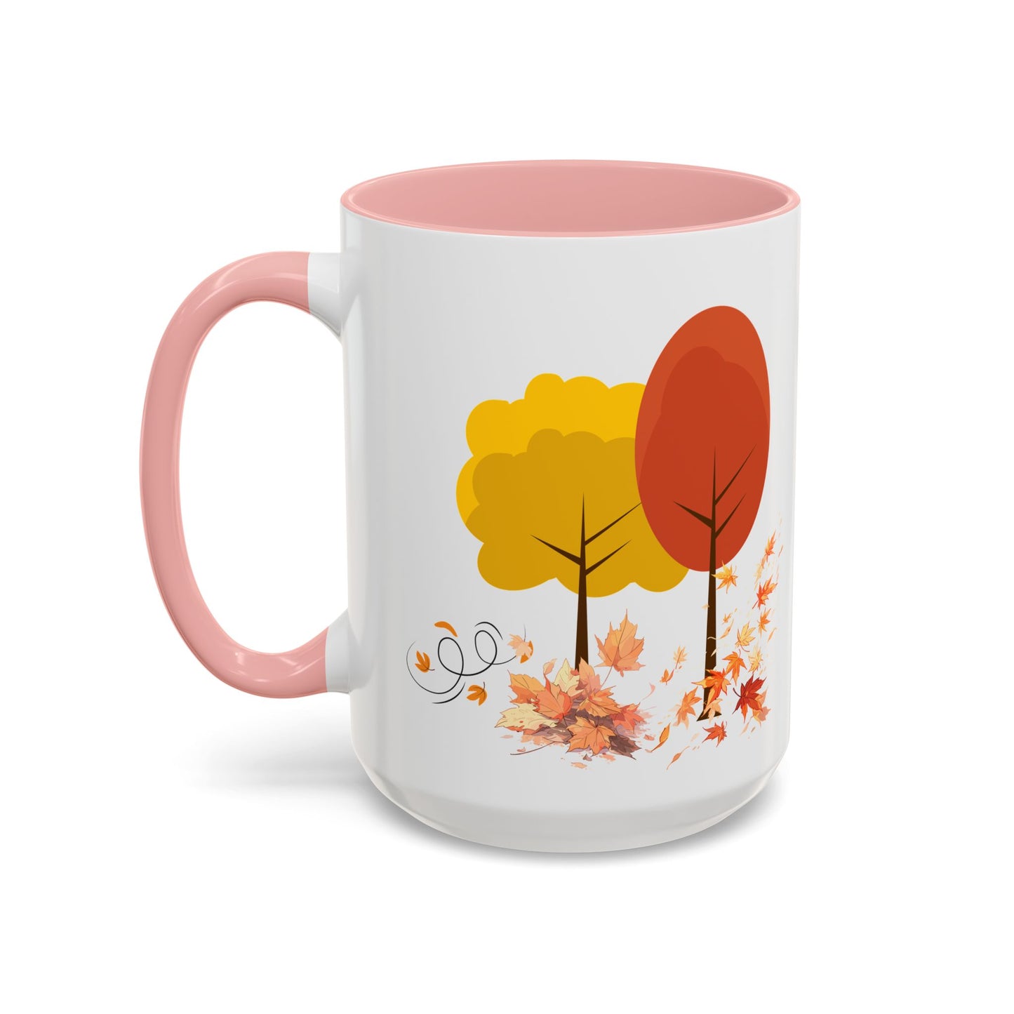 Autumn Leaves Coffee Mug - Cozy Seasonal Drinkware