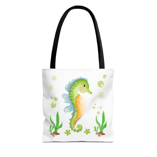 Seahorse with a focus on the natural world Tote Bag