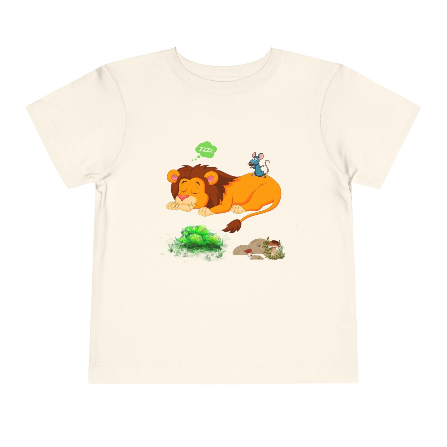Lion Dreaming Toddler Tee, Cute Kids Shirt, Animal Lover Gift, Playful Toddler Apparel, Birthday Gift, Fun Kids Clothing
