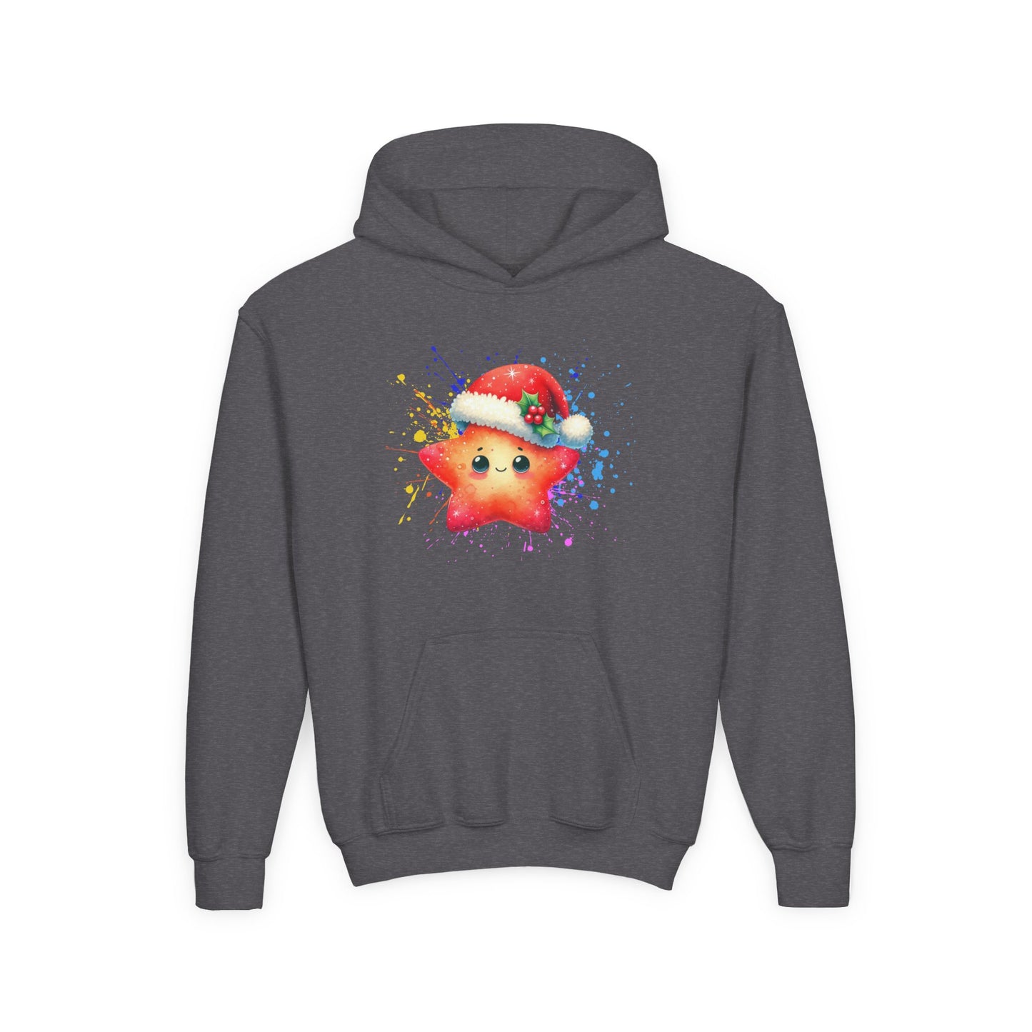 Cute Holiday Star Hoodie for Kids