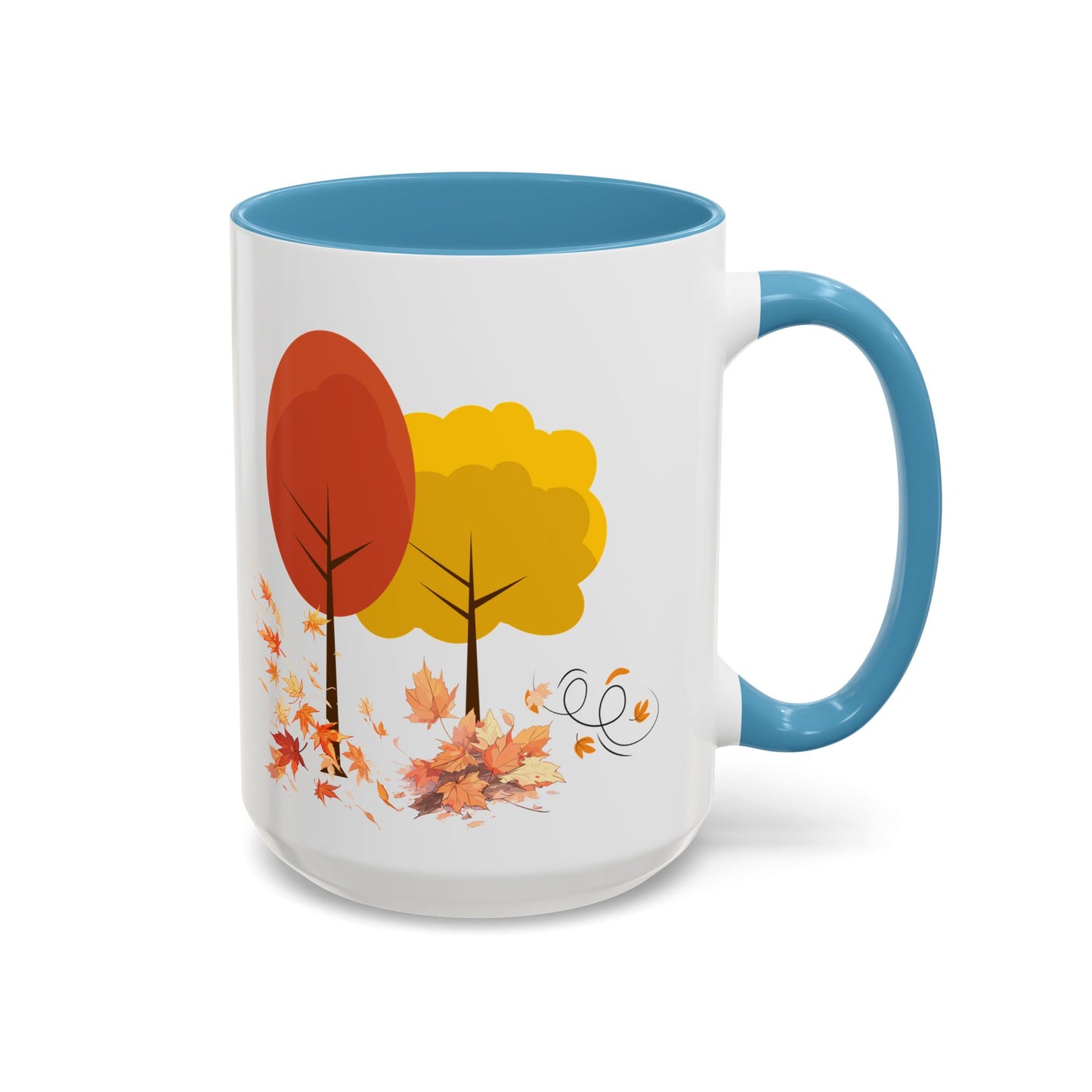 Autumn Leaves Coffee Mug - Cozy Seasonal Drinkware