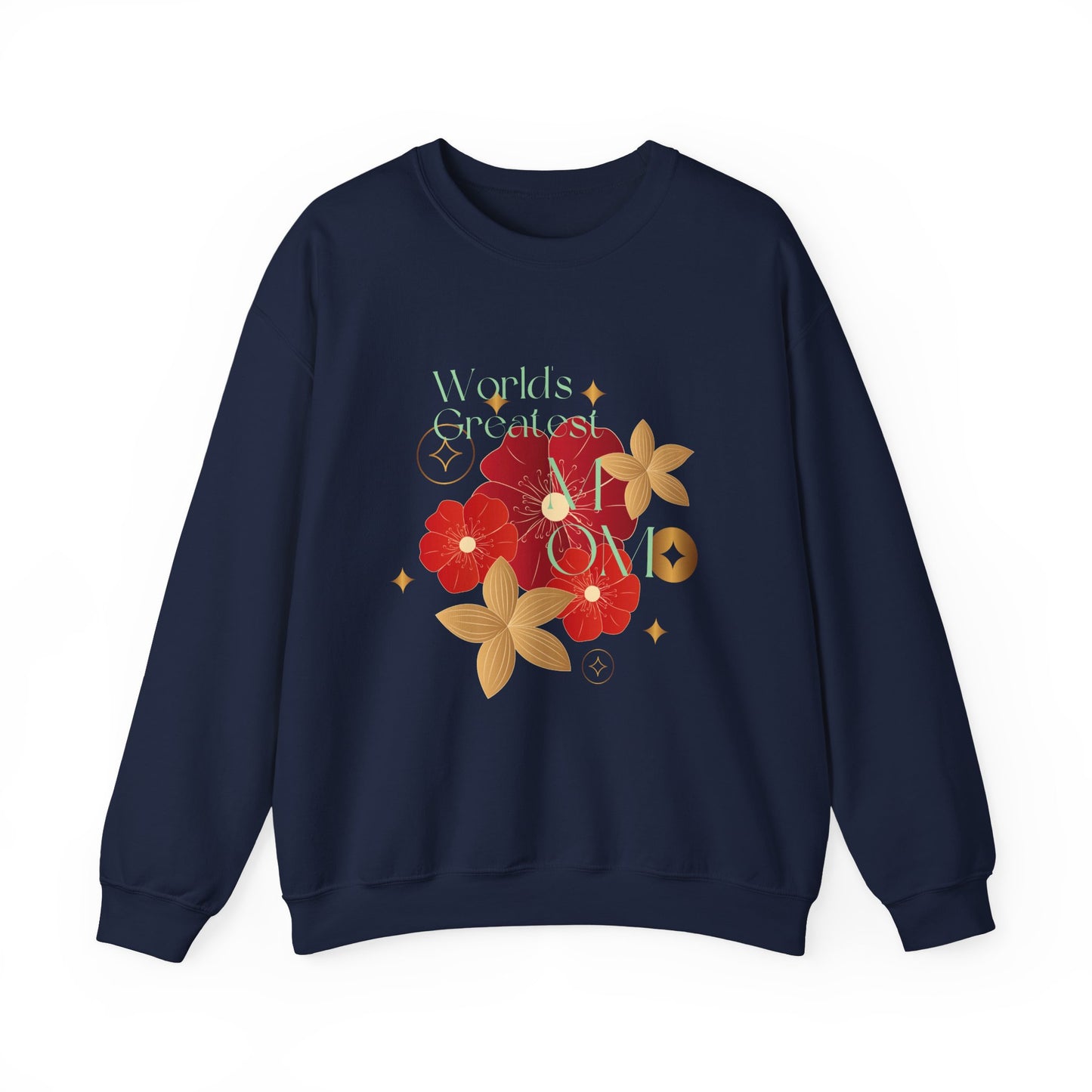 Floral Art Sweatshirt - Cozy Unisex Crewneck for All Occasions, Perfect Gift for Nature Lovers, Spring Vibes, Floral Aesthetic, [...]