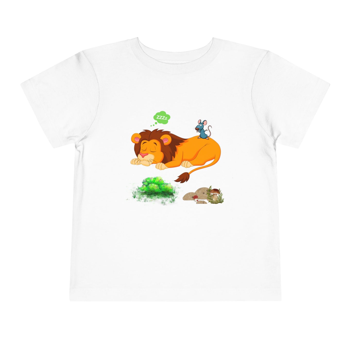 Lion Dreaming Toddler Tee, Cute Kids Shirt, Animal Lover Gift, Playful Toddler Apparel, Birthday Gift, Fun Kids Clothing