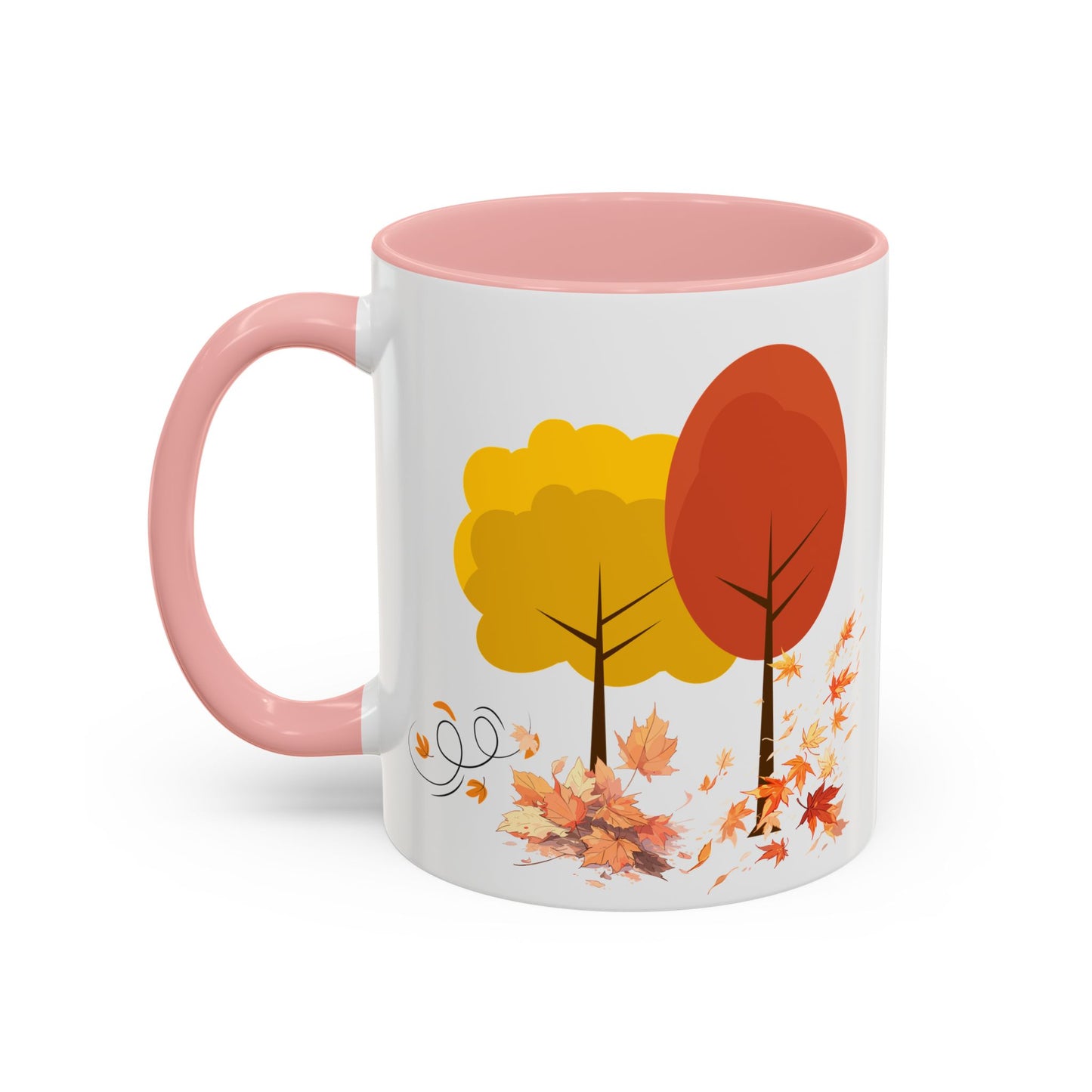 Autumn Leaves Coffee Mug - Cozy Seasonal Drinkware