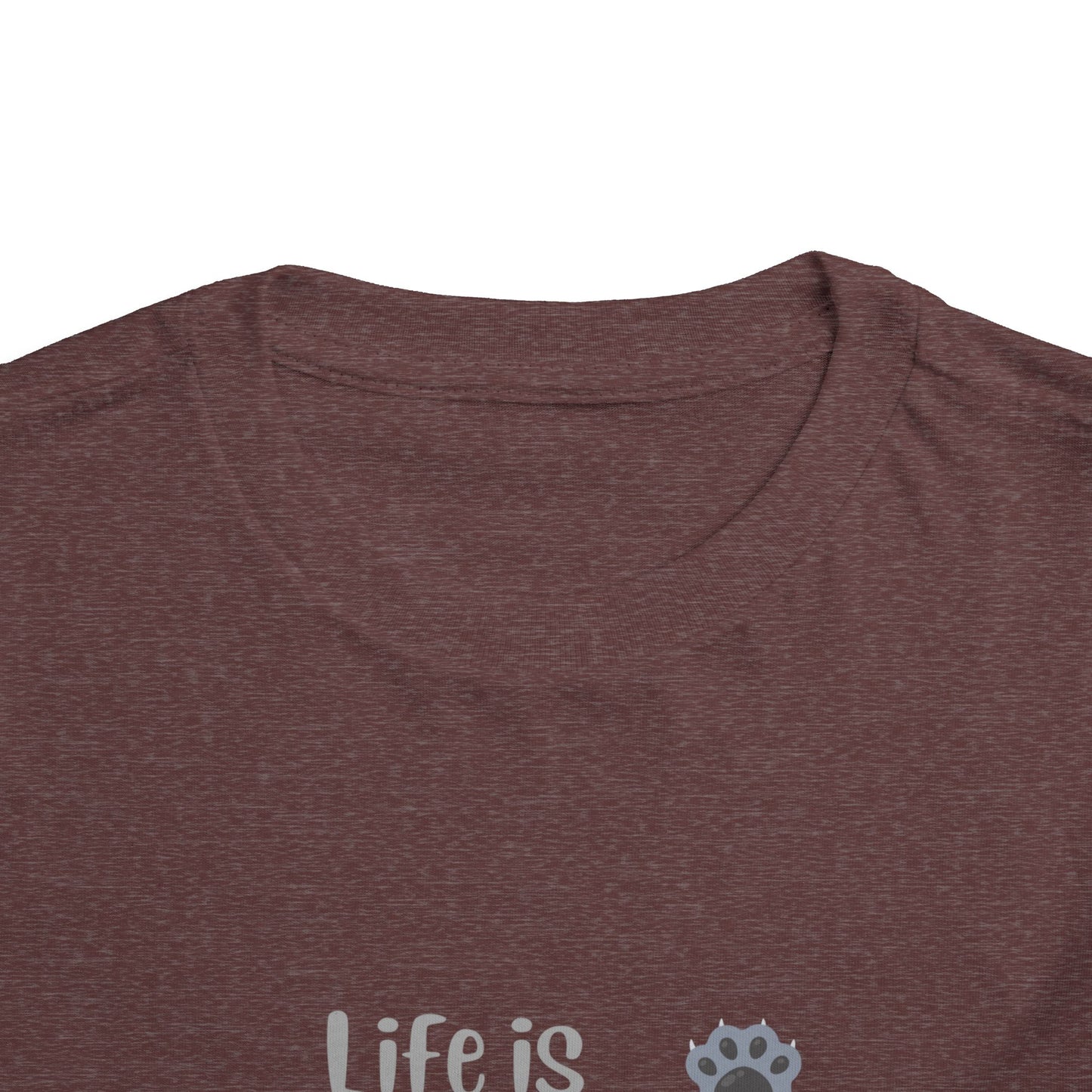 Toddler Cat-Themed Tee - 'Life is Better with a Cat', Kids T-Shirt, Animal Lover Gift, Cute Toddler Outfit, Cat Enthusiast Apparel, [...]
