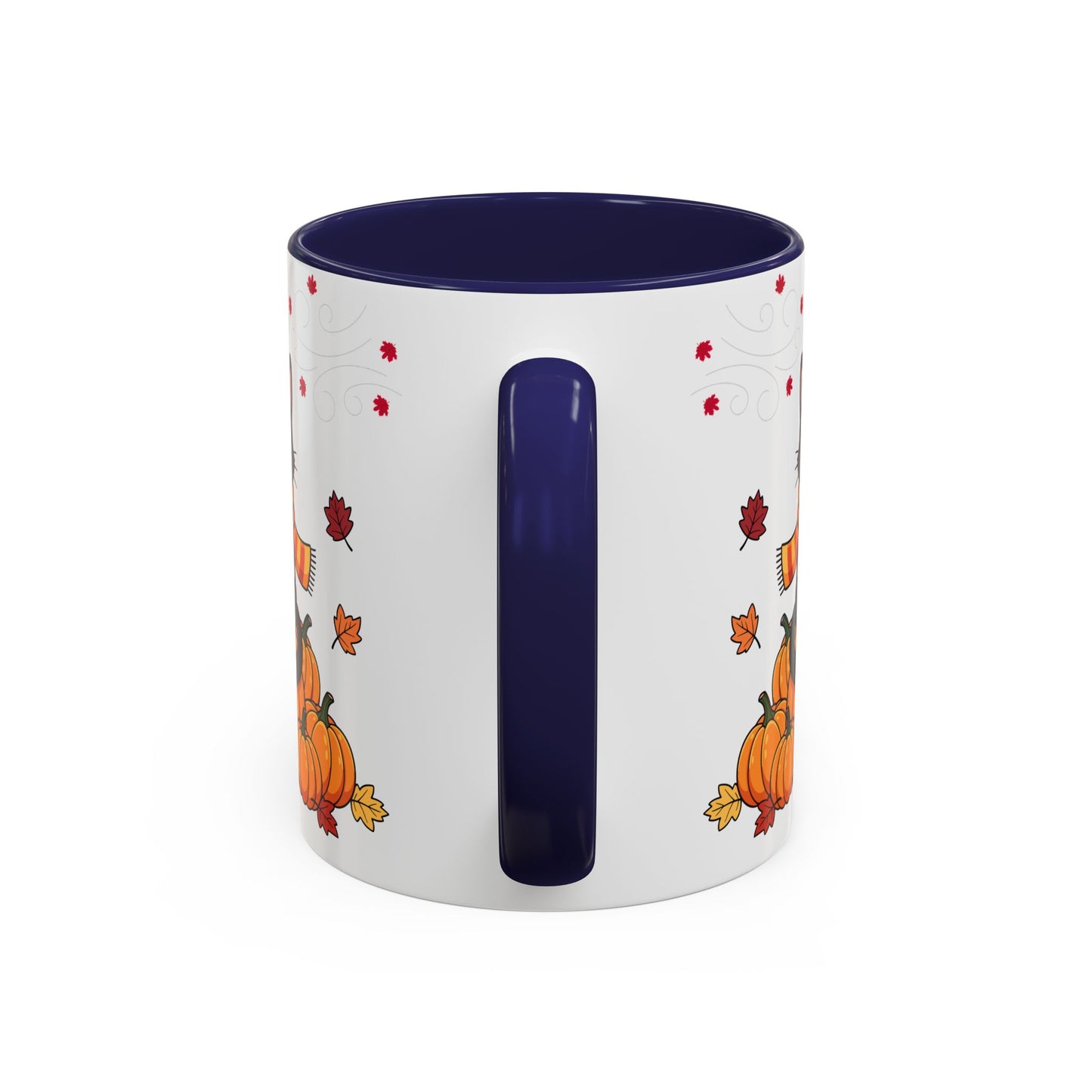 Adorable Pumpkin Cat Coffee Mug