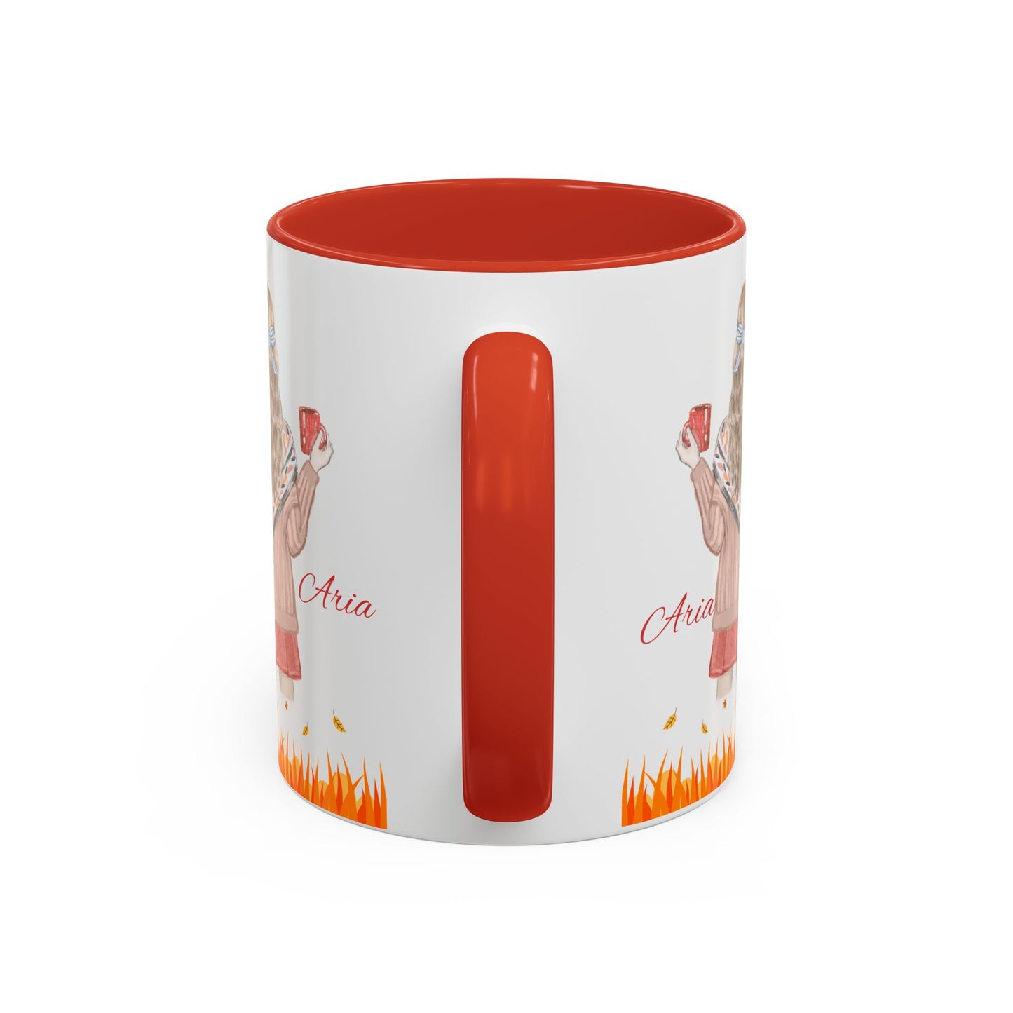 Autumn Friendship Coffee Mug with Personalized Names