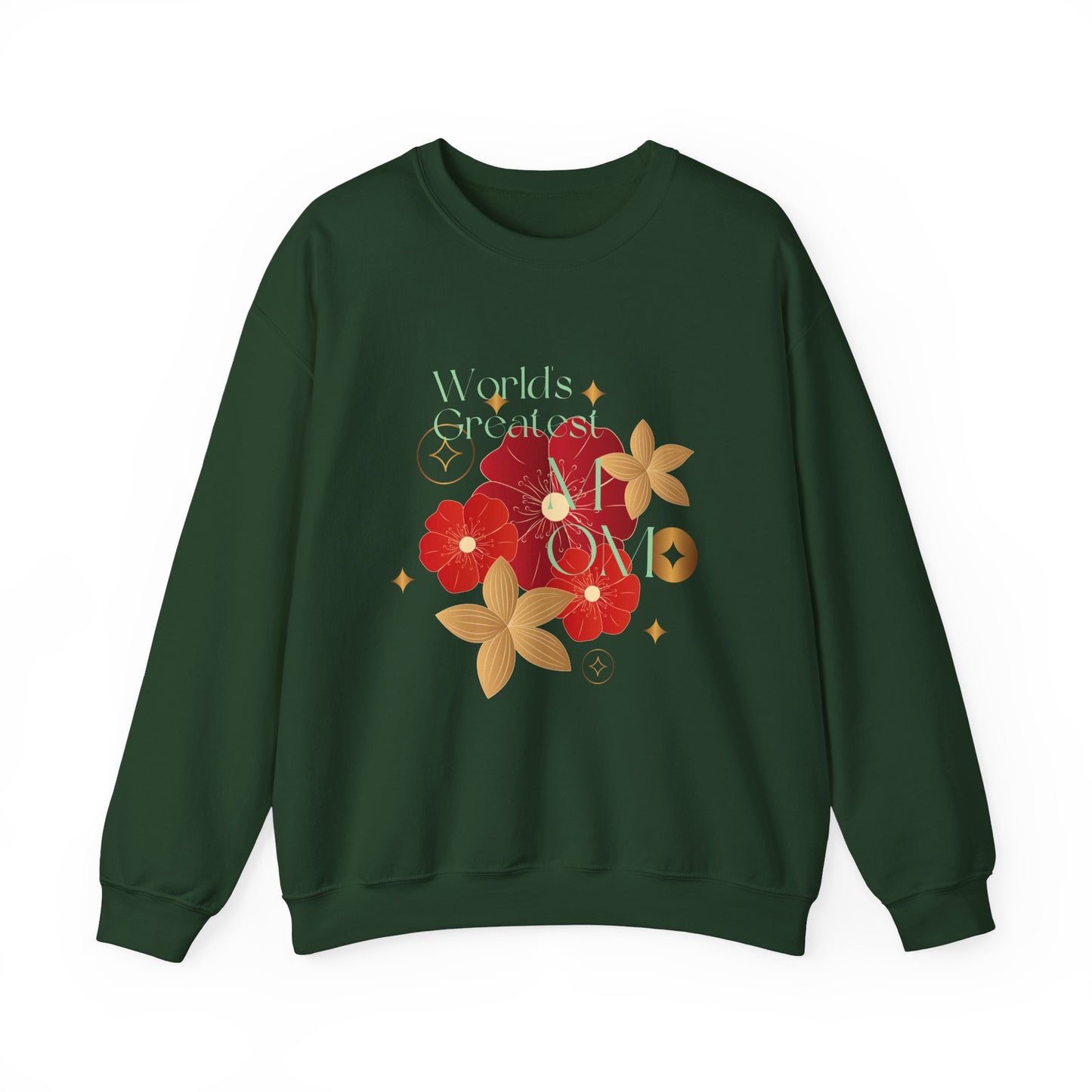 Floral Art Sweatshirt - Cozy Unisex Crewneck for All Occasions, Perfect Gift for Nature Lovers, Spring Vibes, Floral Aesthetic, [...]