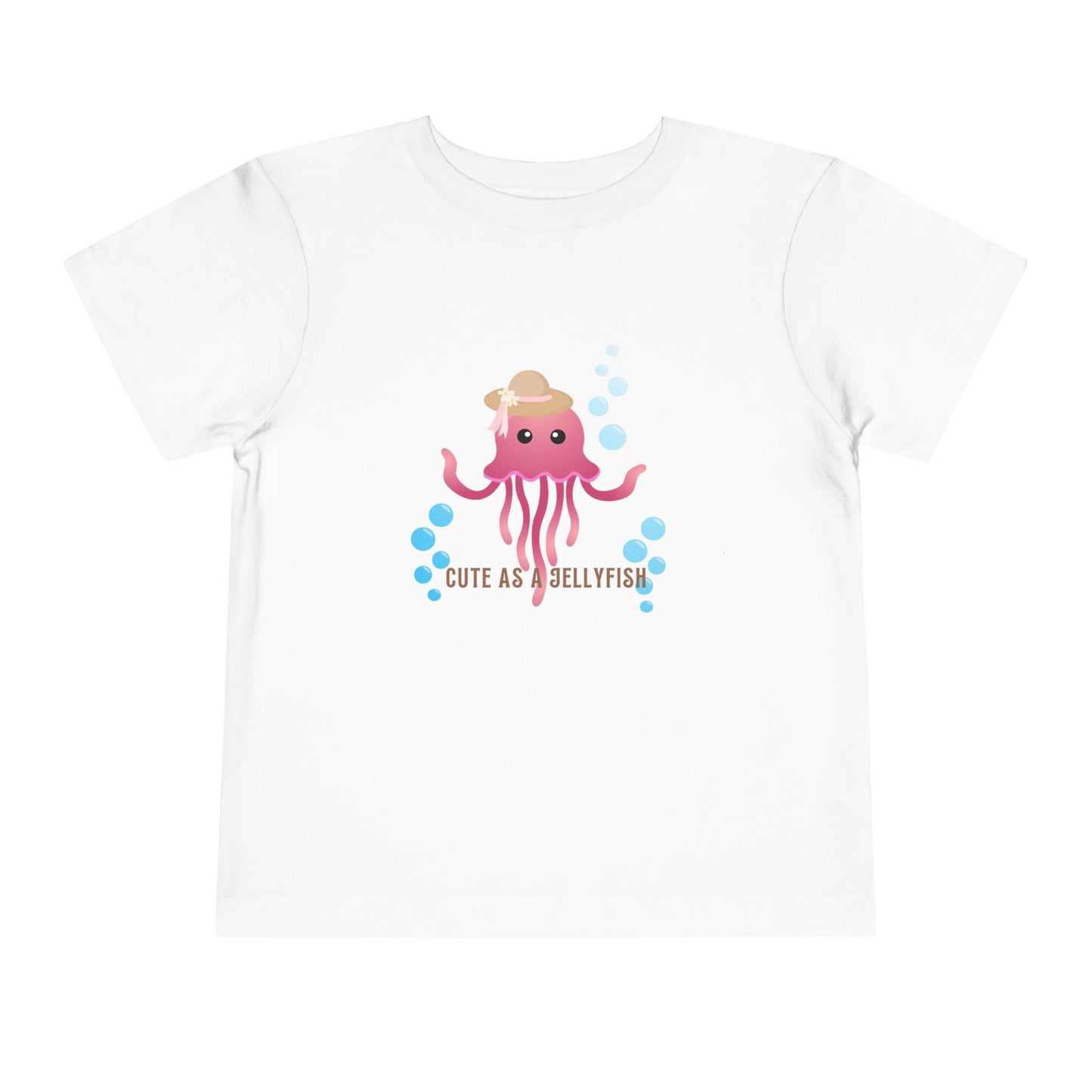 Cute Jellyfish Toddler Tee, Kids Summer Shirt, Birthday Gift, Ocean Theme Apparel, Cute as a Jellyfish Design