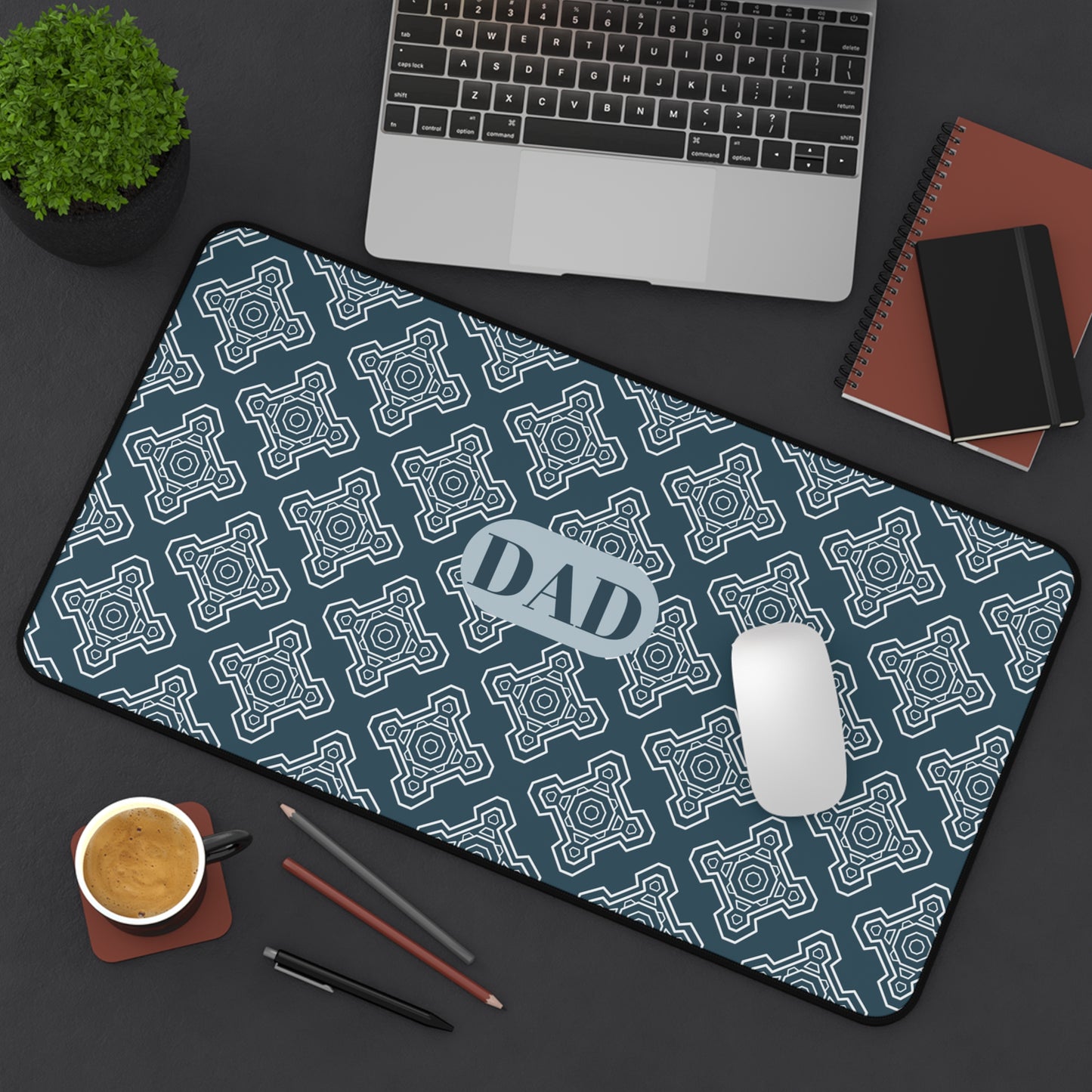Personalized Dad Desk Mat - Stylish & Functional Office Accessory