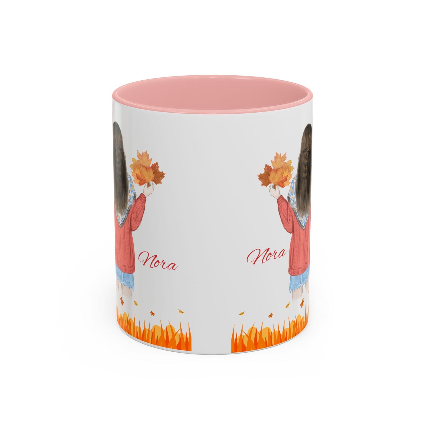 Autumn Friendship Coffee Mug with Personalized Names