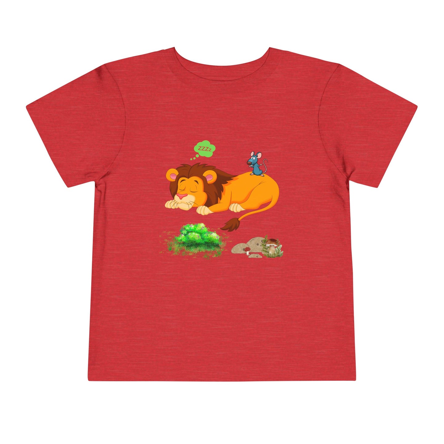 Lion Dreaming Toddler Tee, Cute Kids Shirt, Animal Lover Gift, Playful Toddler Apparel, Birthday Gift, Fun Kids Clothing